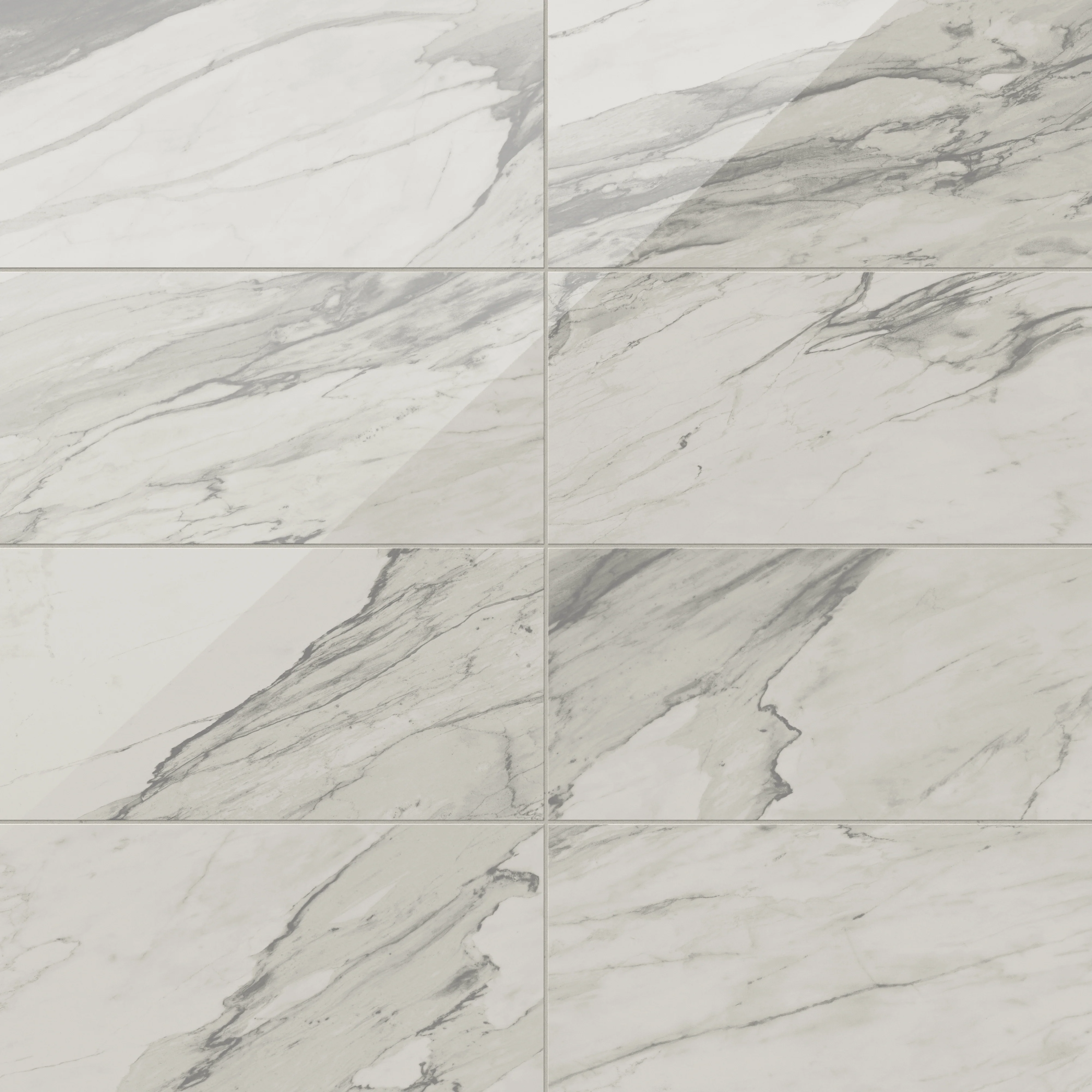 Chantel 12x24 Polished Porcelain Tile in Apuano