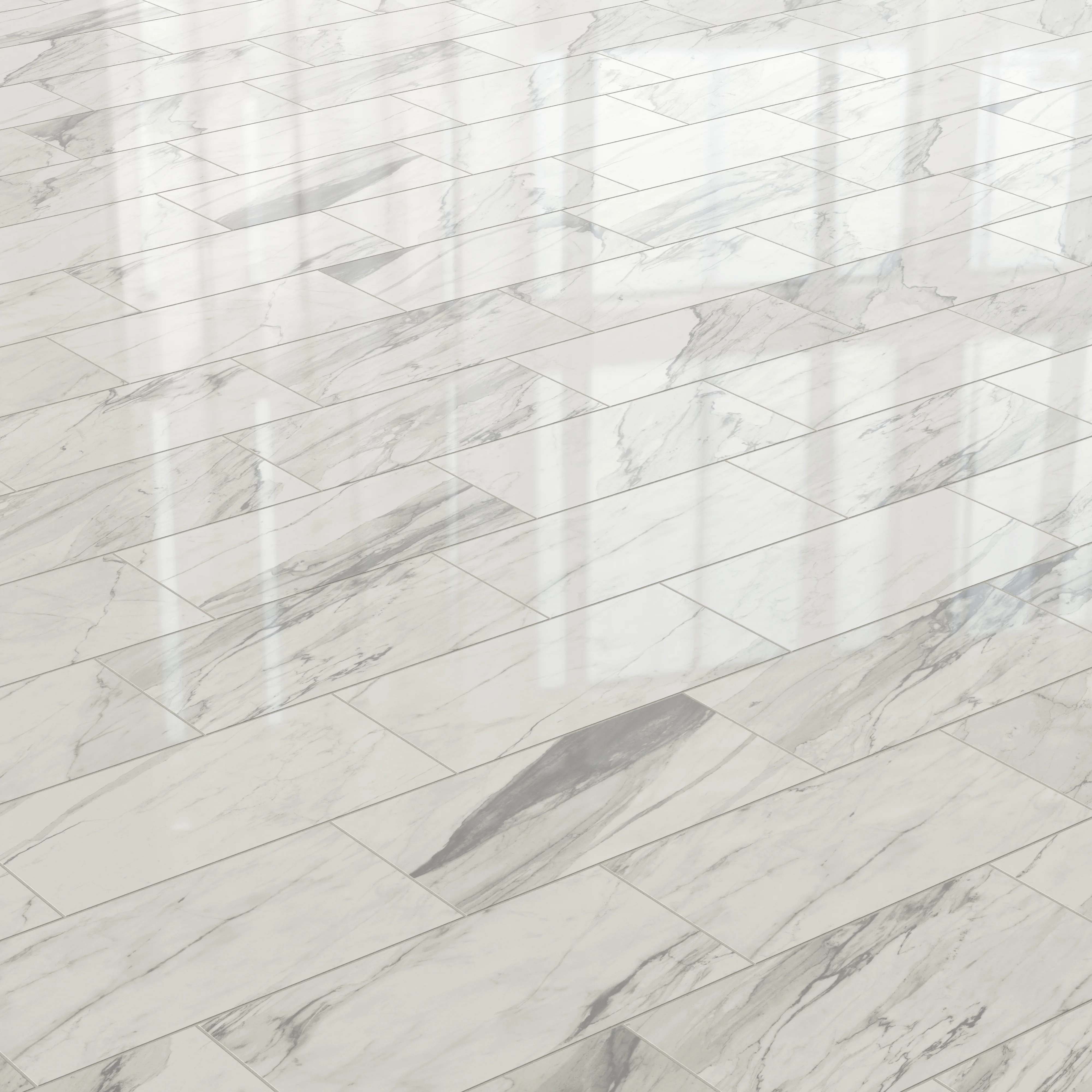 Chantel 12x24 Polished Porcelain Tile in Apuano - Image 6