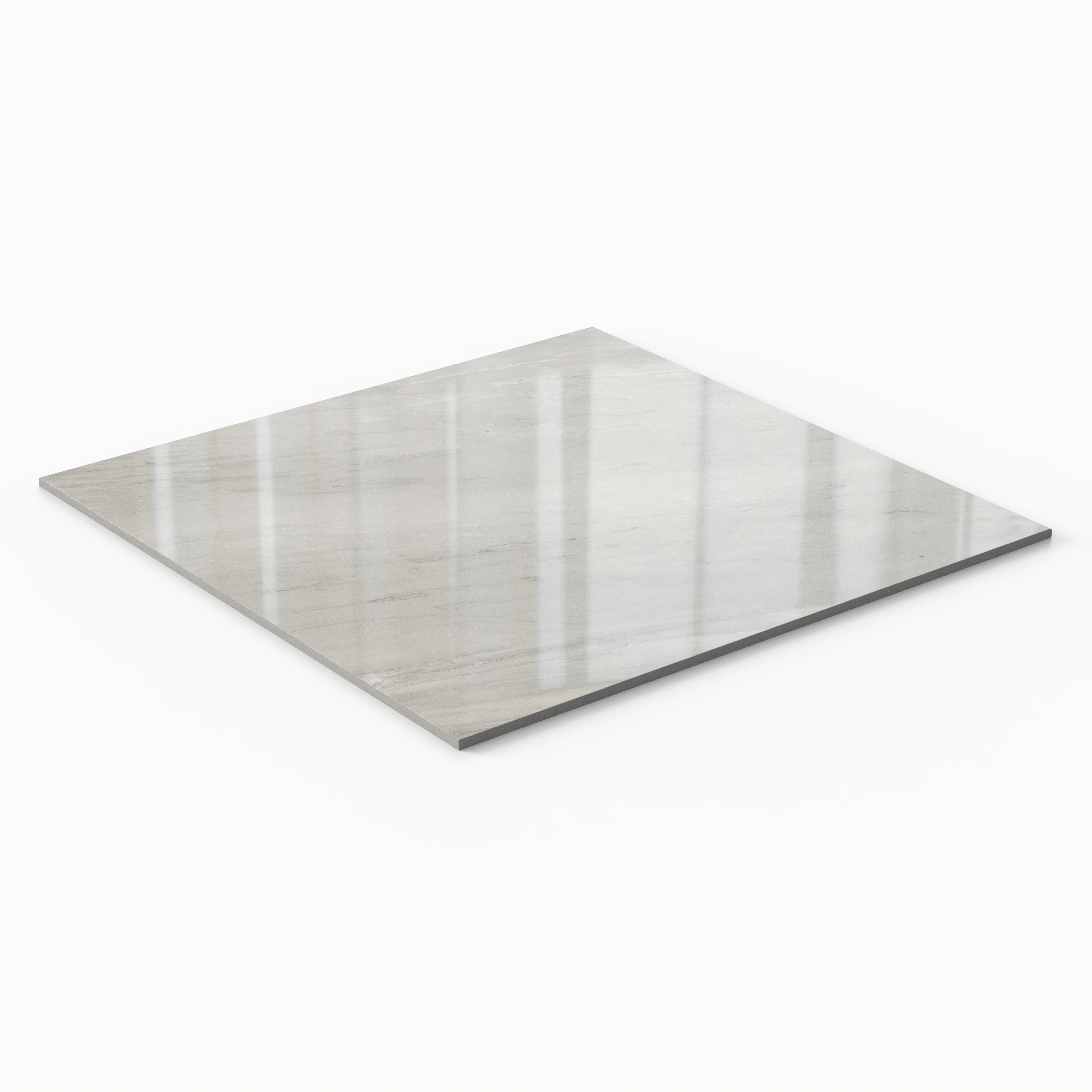 Chantel 24x24 Polished Porcelain Tile in Alaska Grey - Image 3