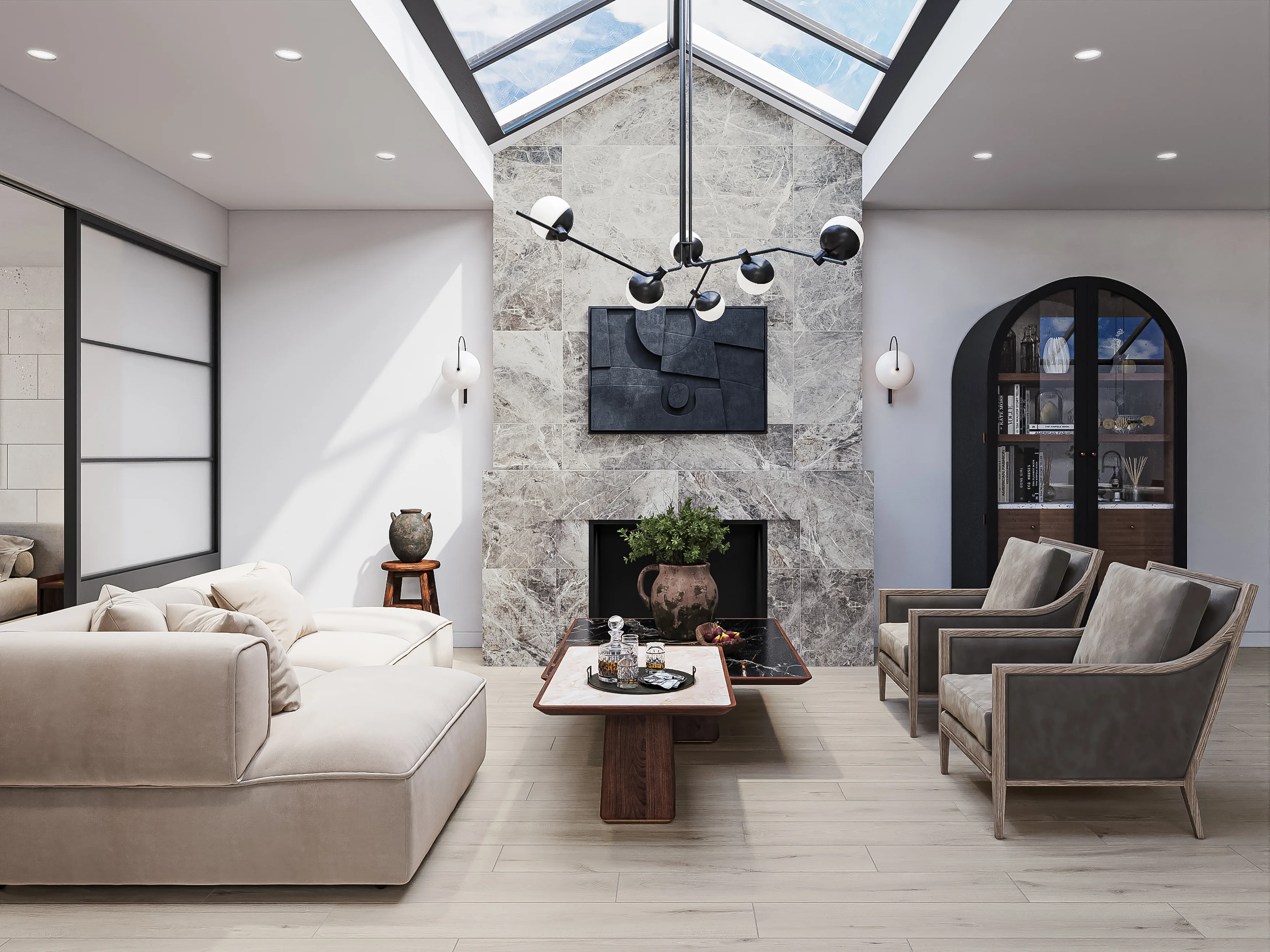 Chantel 24x48 Matte Porcelain Tile in Imperial - Image 11