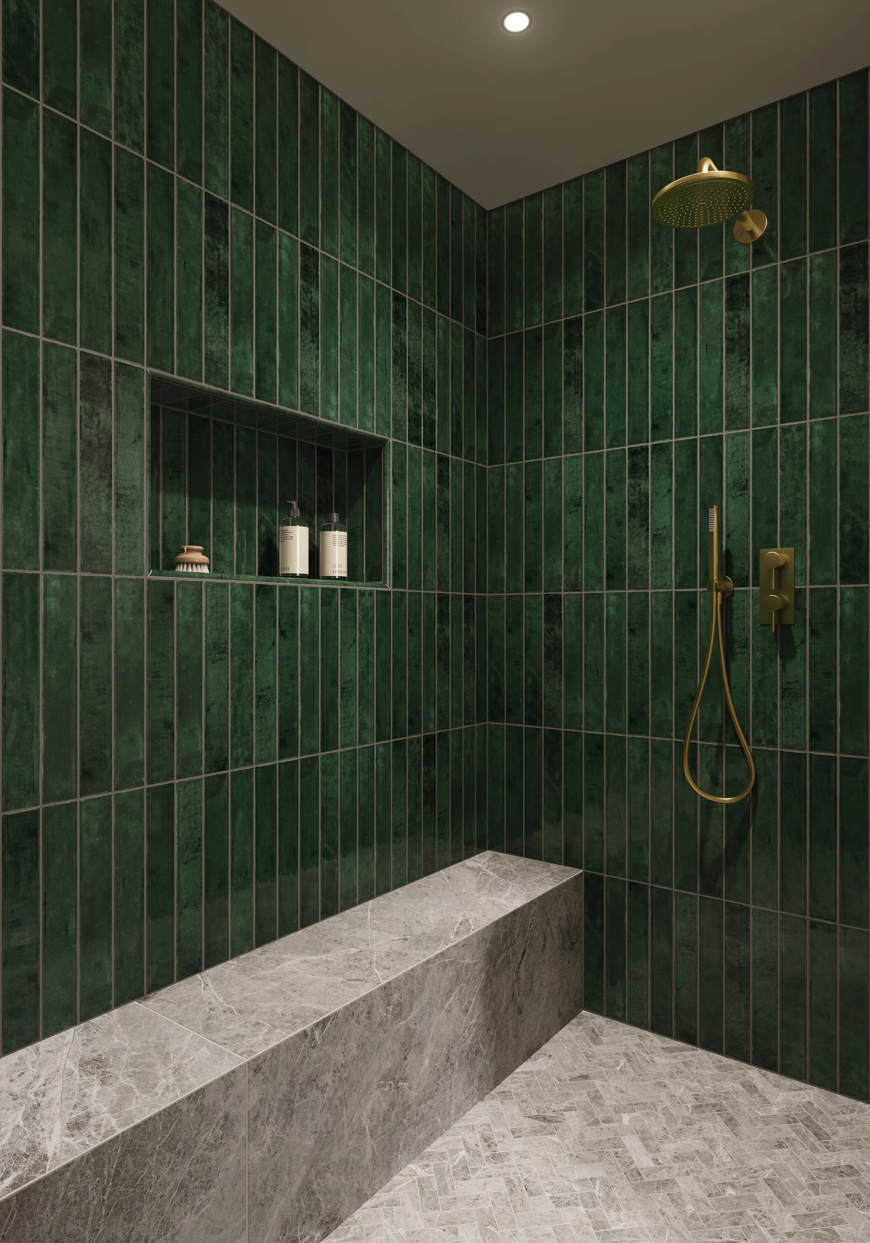 Chantel 24x48 Matte Porcelain Tile in Imperial - Image 15