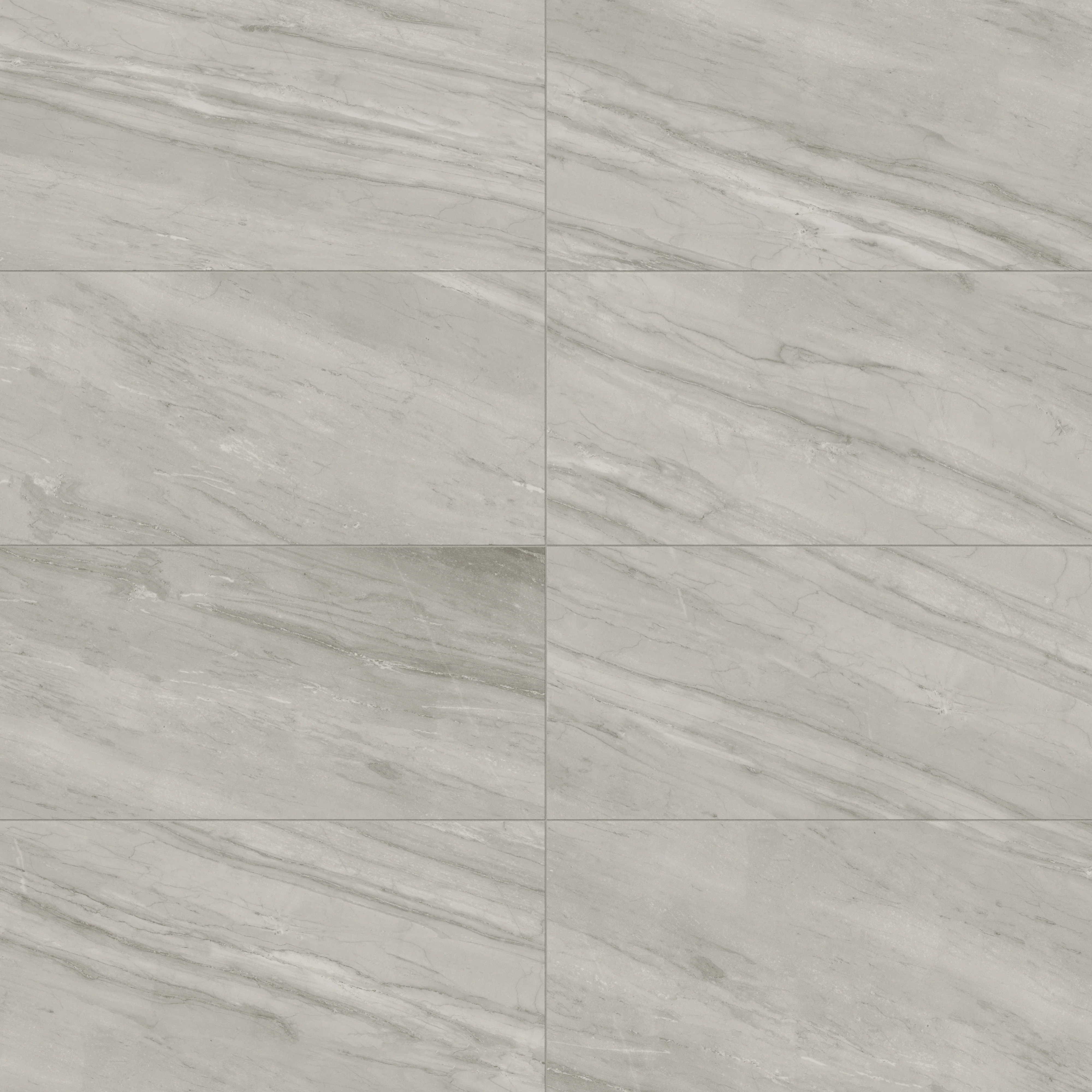 Chantel 24x48 Polished Porcelain Tile in Alaska Grey - Image 5