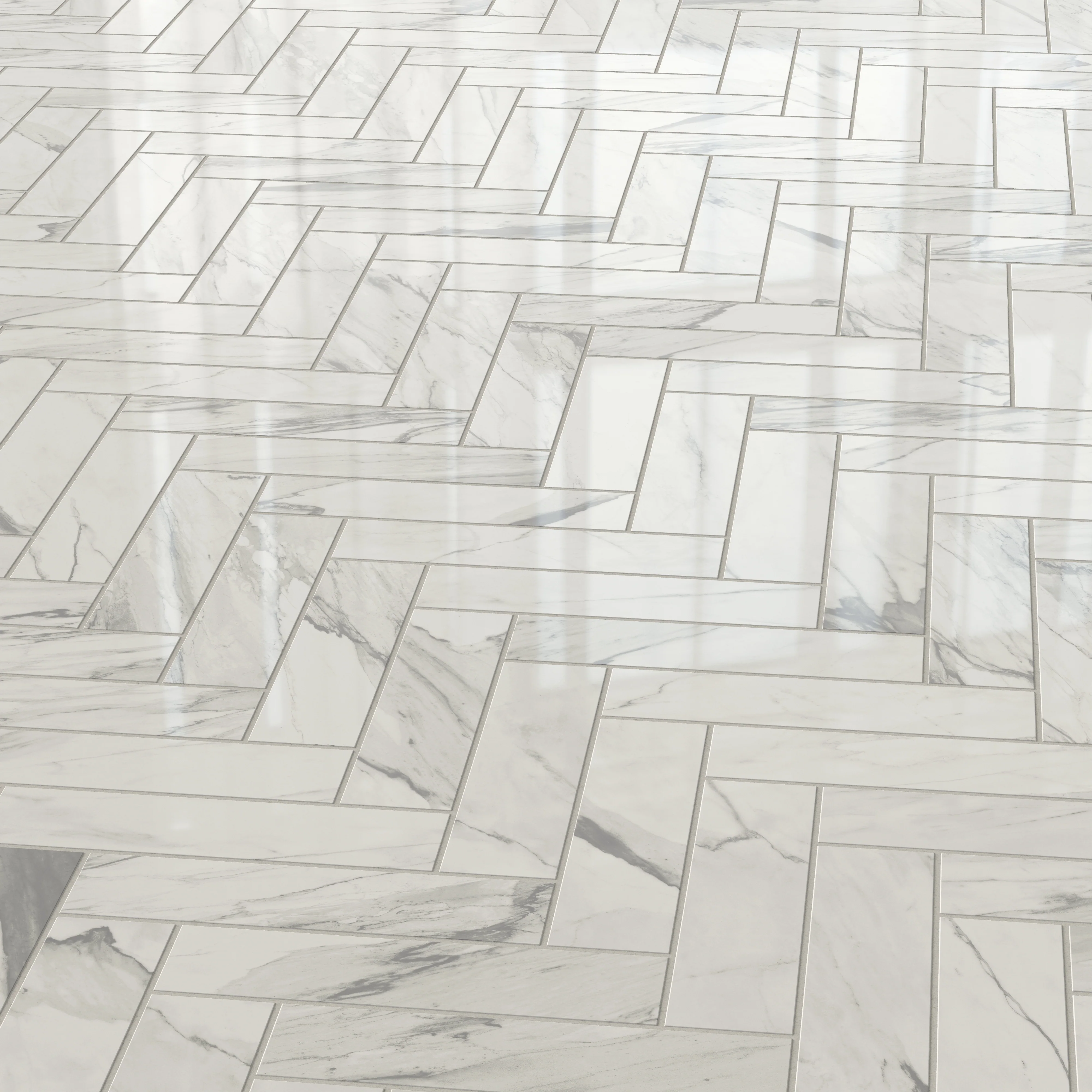 Chantel 3x12 Polished Porcelain Tile in Apuano - Image 10
