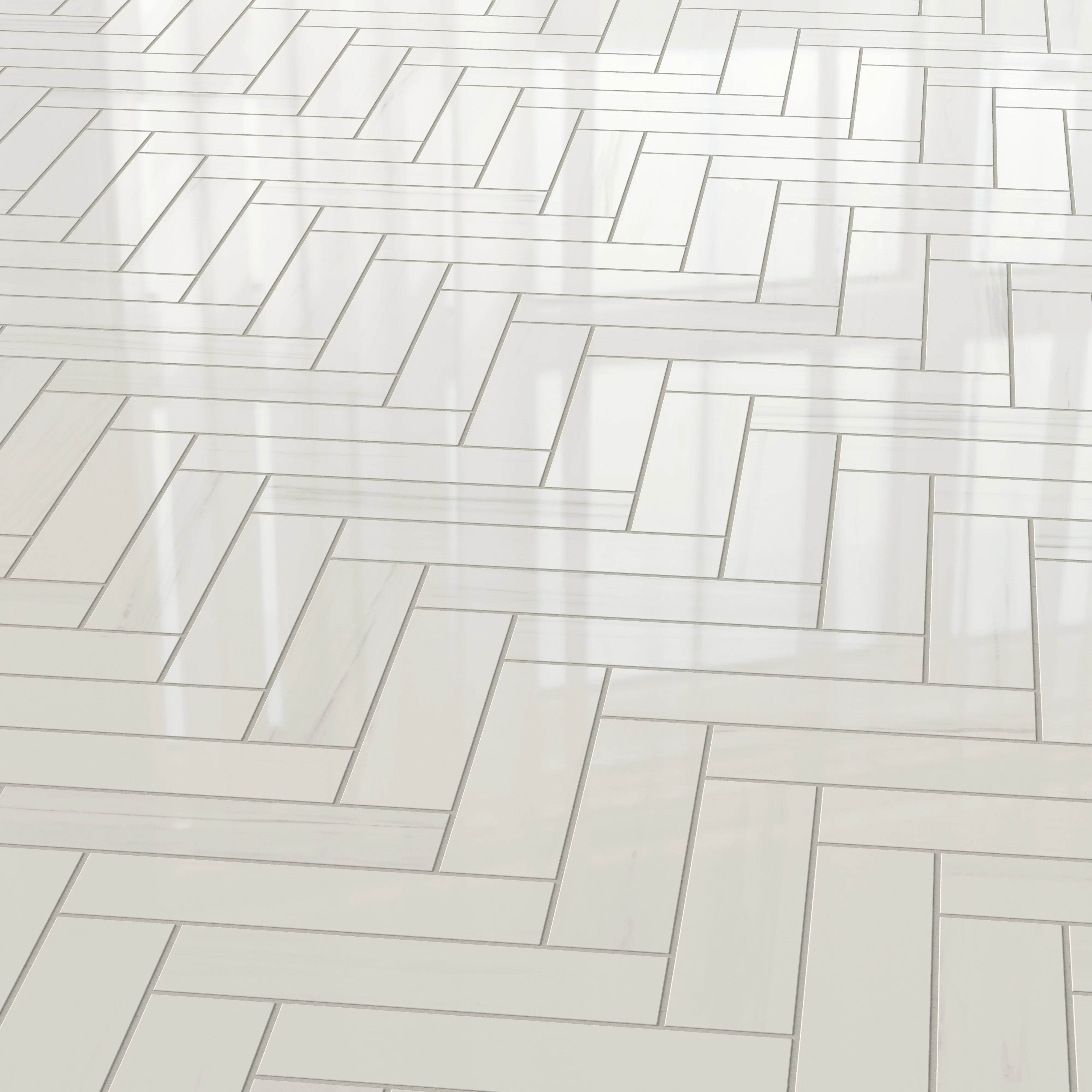 Chantel 3x12 Polished Porcelain Tile in Dolomite - Image 10