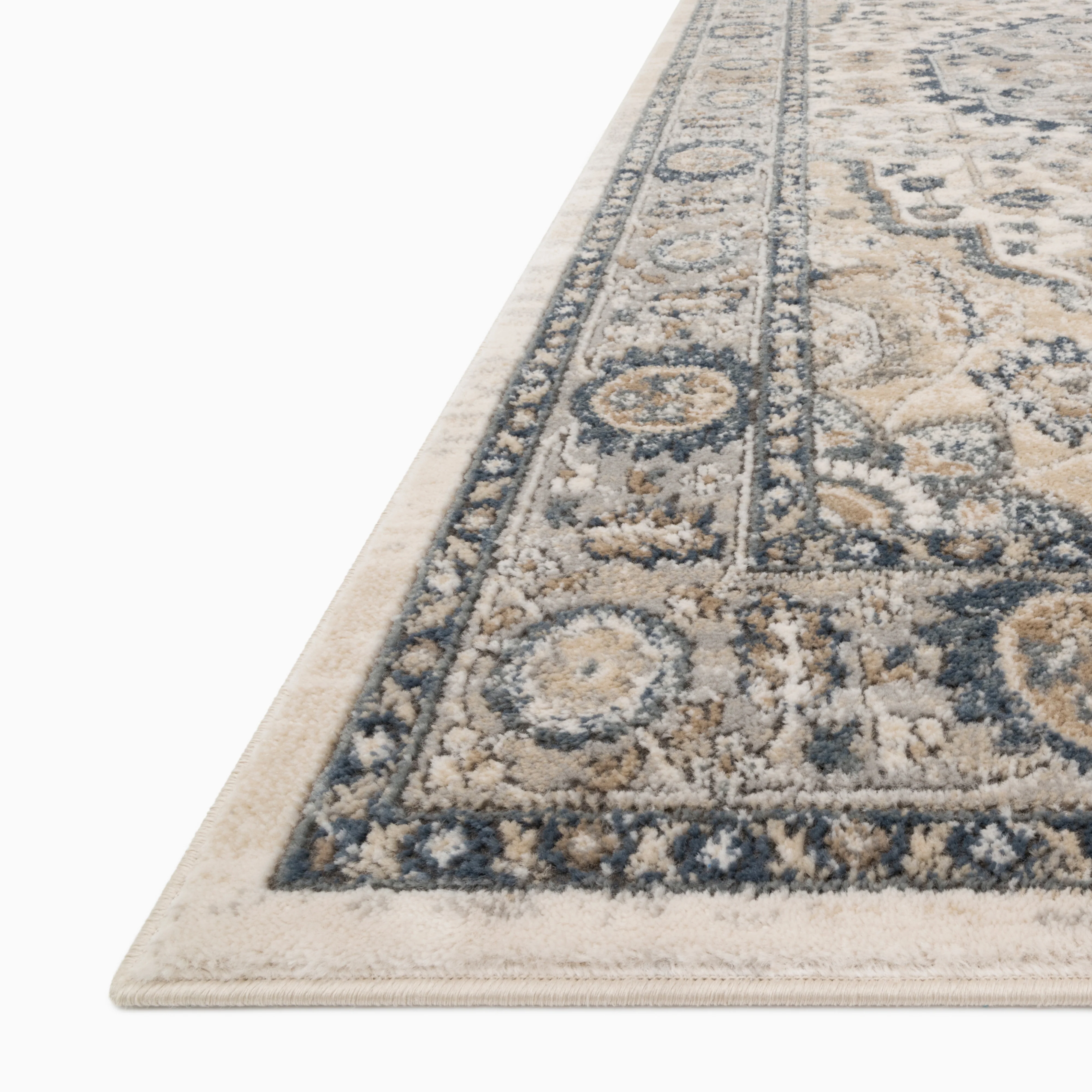 Charlise Rug in Bone / Denim - Image 3