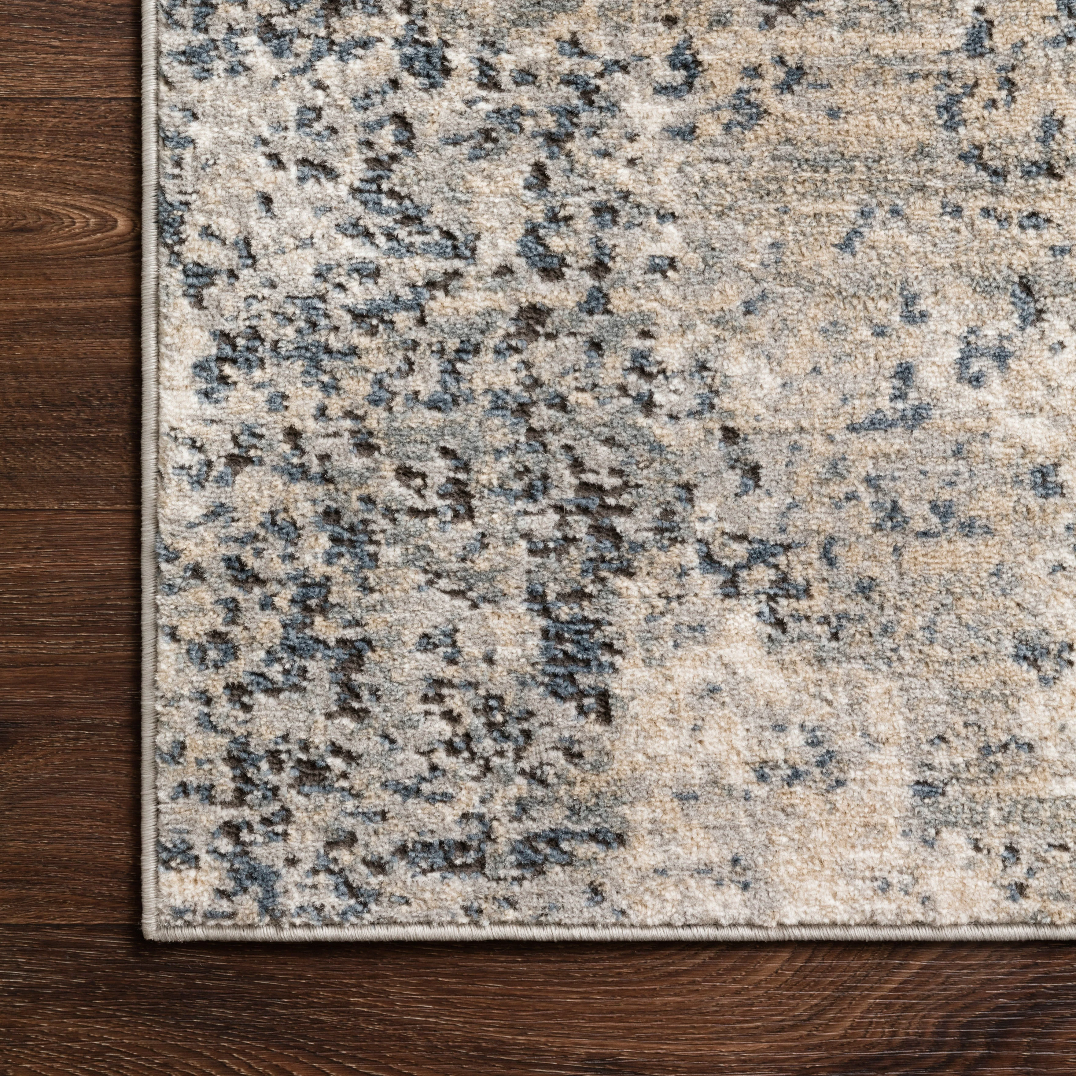 Charlise Rug in Bone / Slate - Image 4