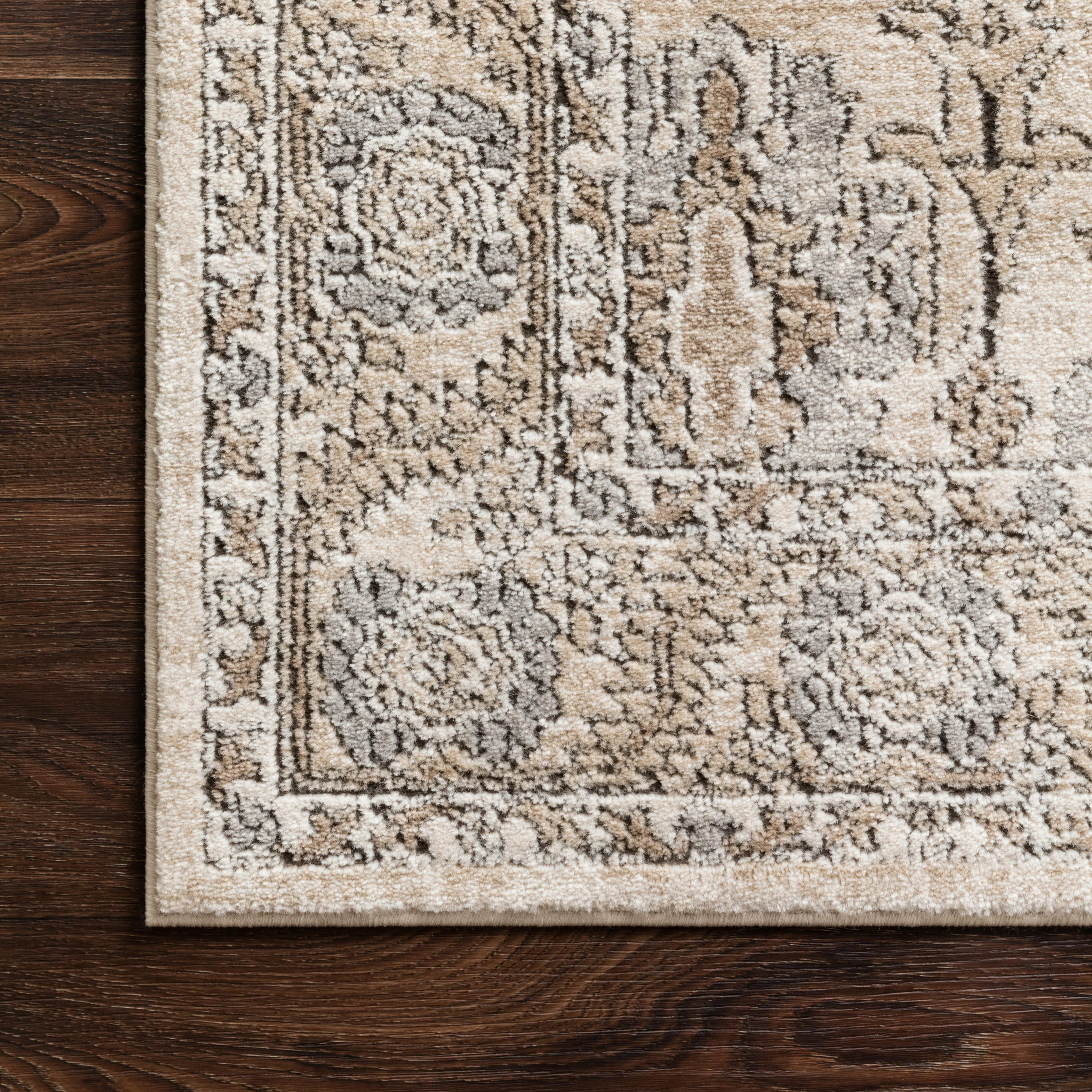 Charlise Rug in Cream / Fog - Image 4
