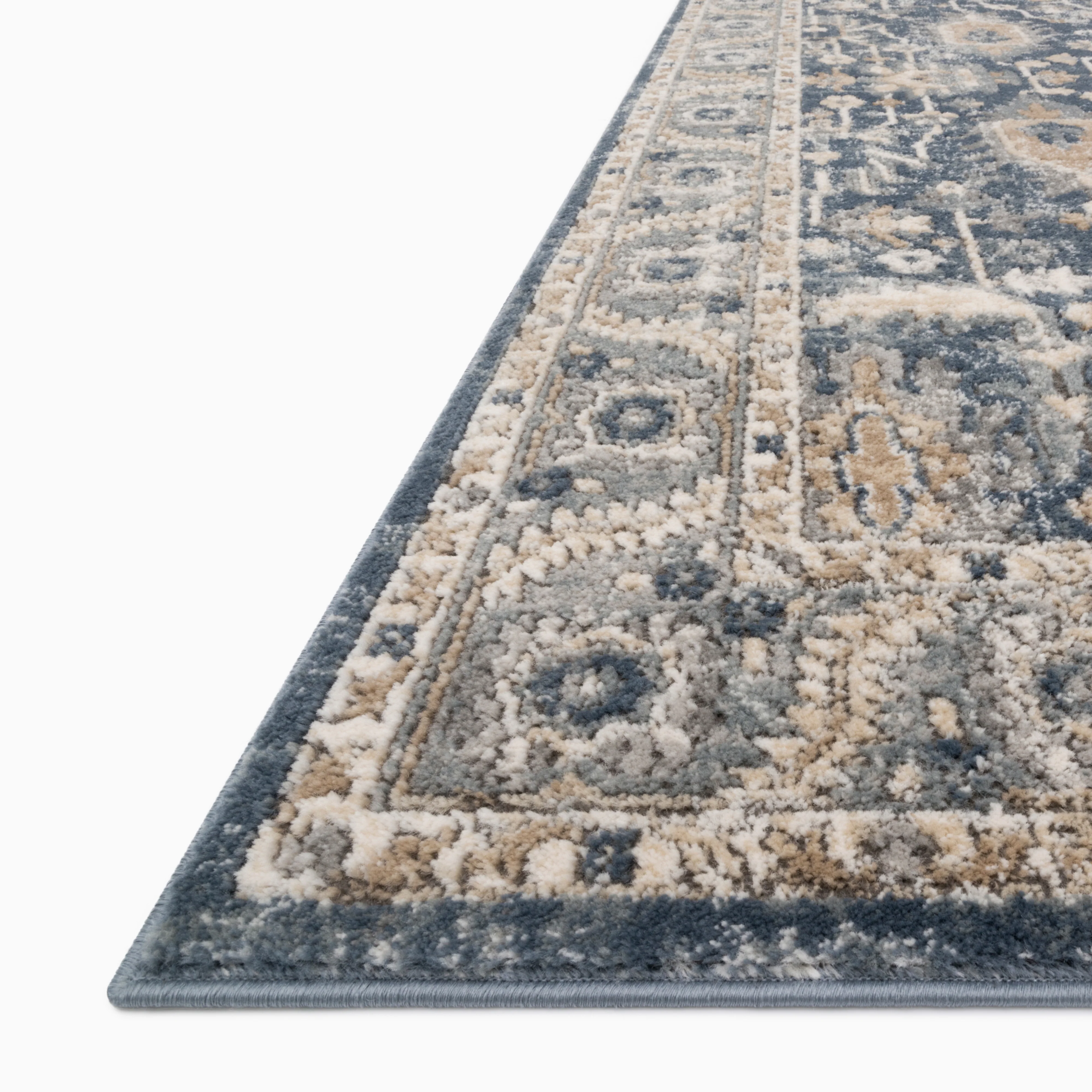 Charlise Rug in Indigo / Dune - Image 3
