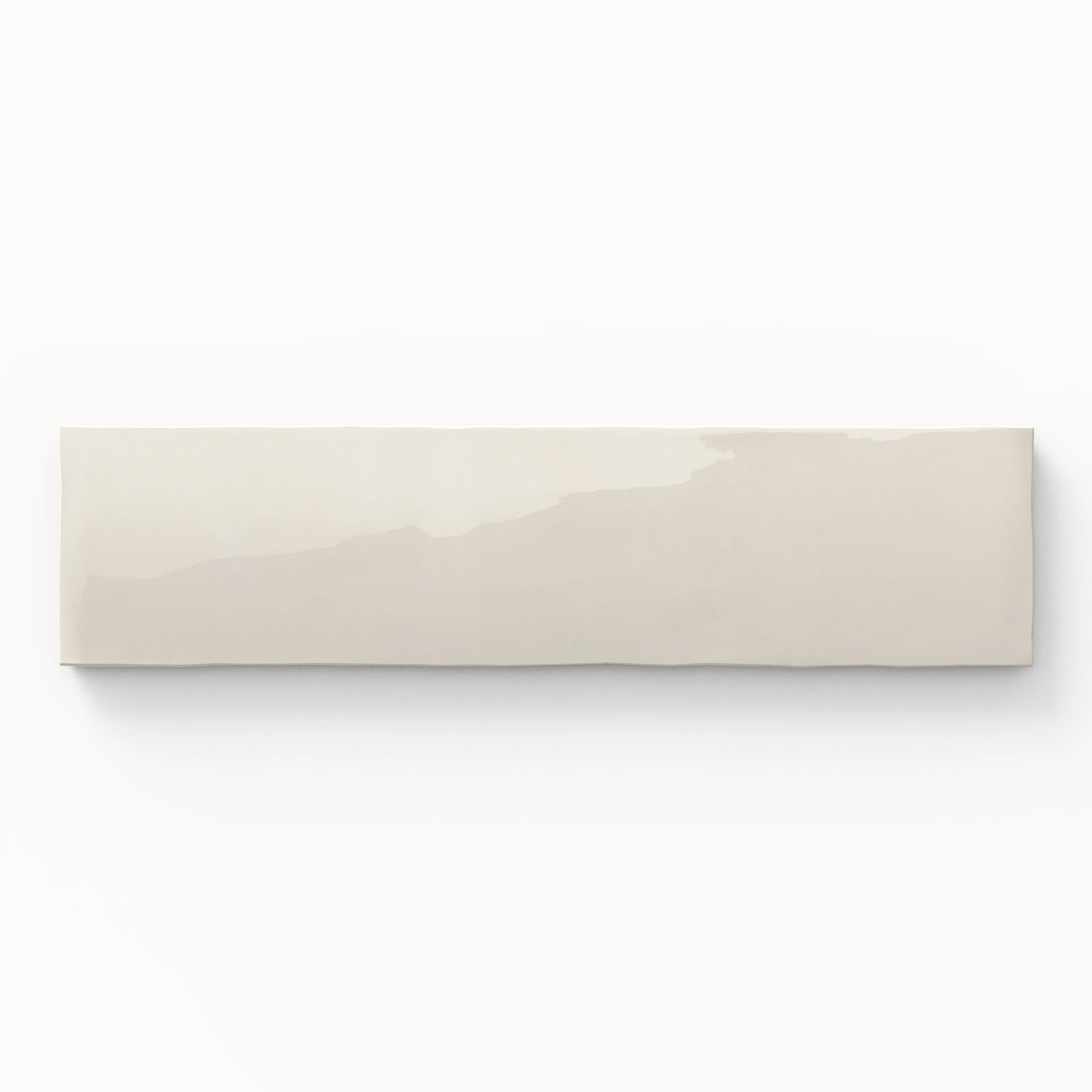 Claire 3x12 Glossy Ceramic Tile in Eggshell - Image 3