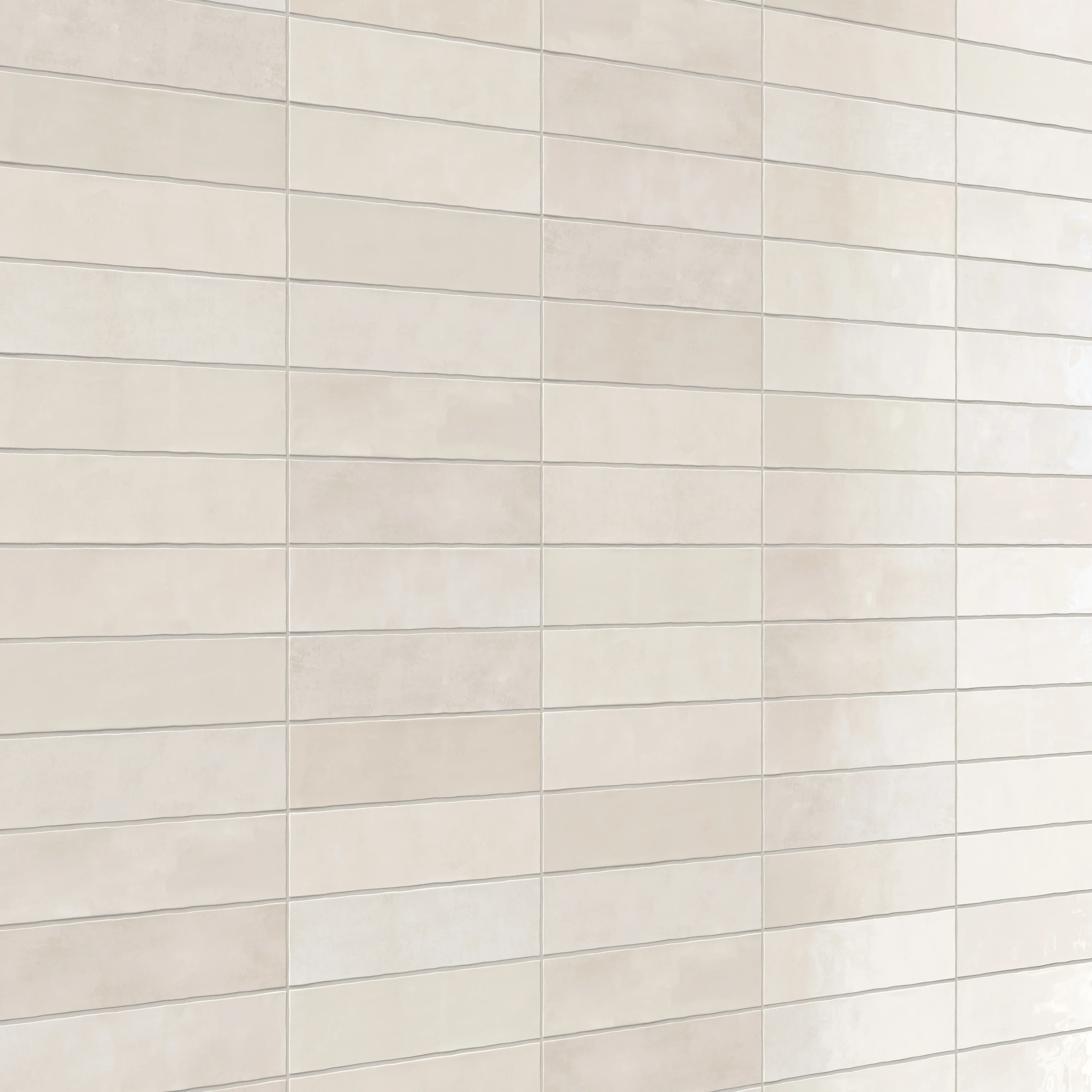 Claire 3x12 Glossy Ceramic Tile in Eggshell - Image 5
