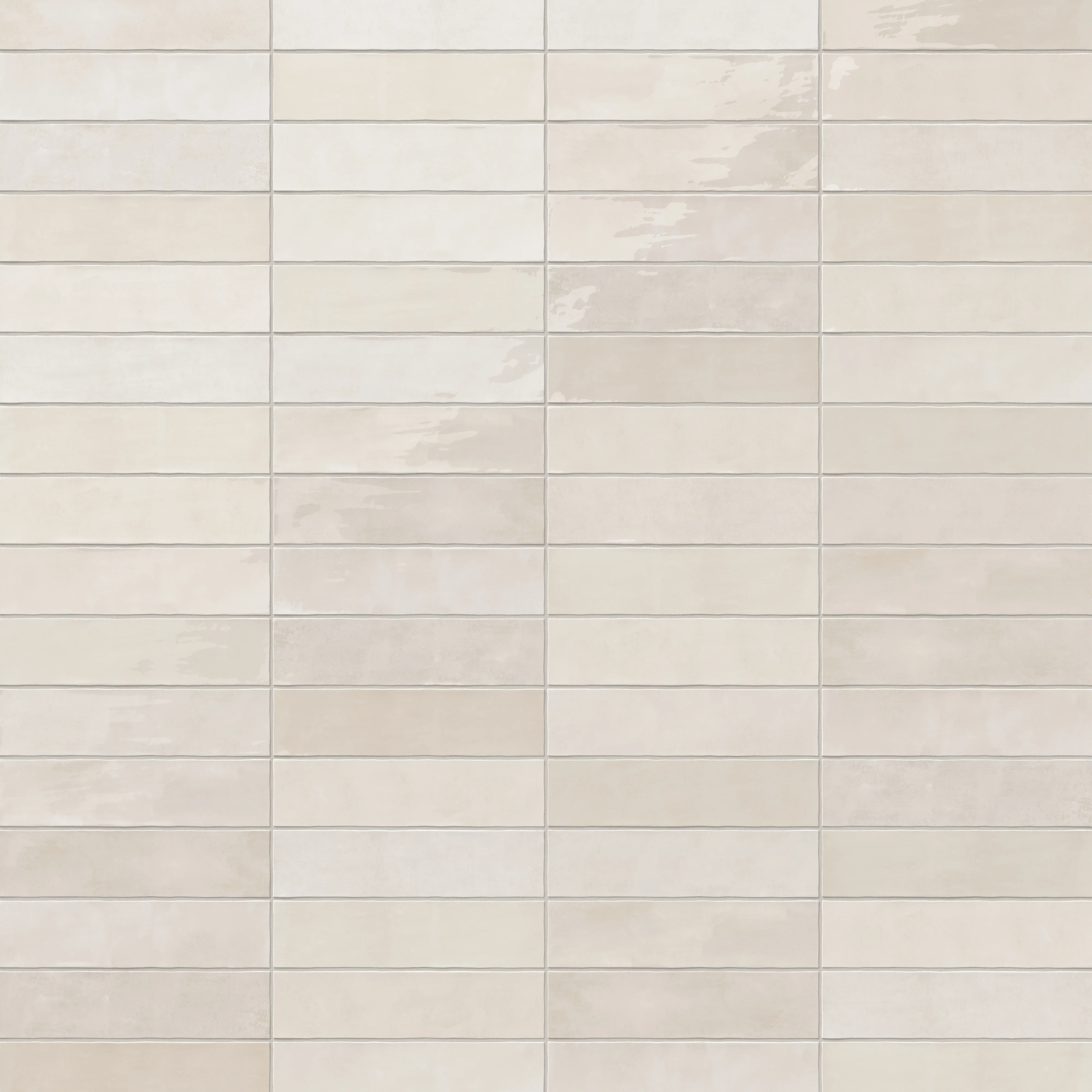 Claire 3x12 Glossy Ceramic Tile in Eggshell - Image 6