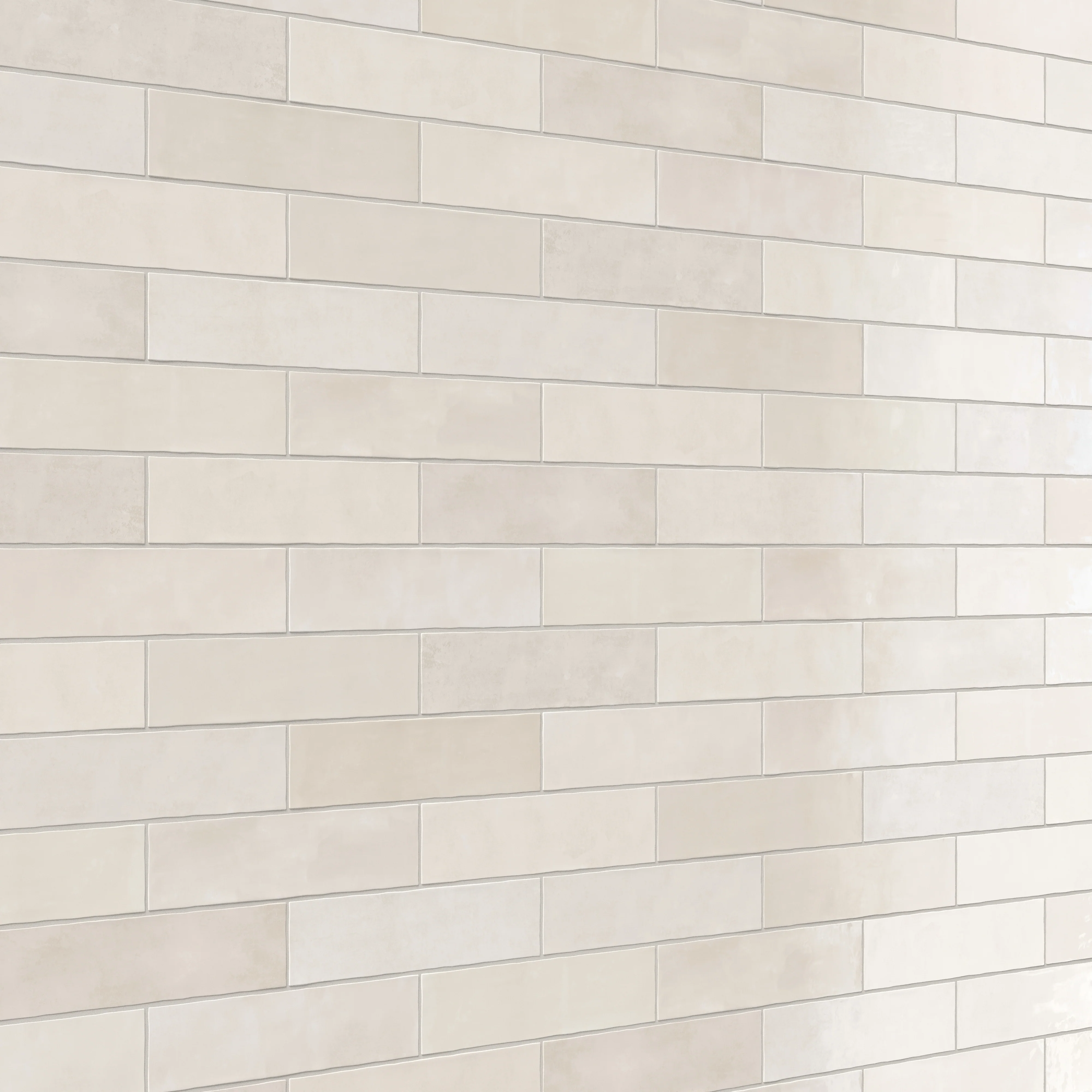 Claire 3x12 Glossy Ceramic Tile in Eggshell - Image 8