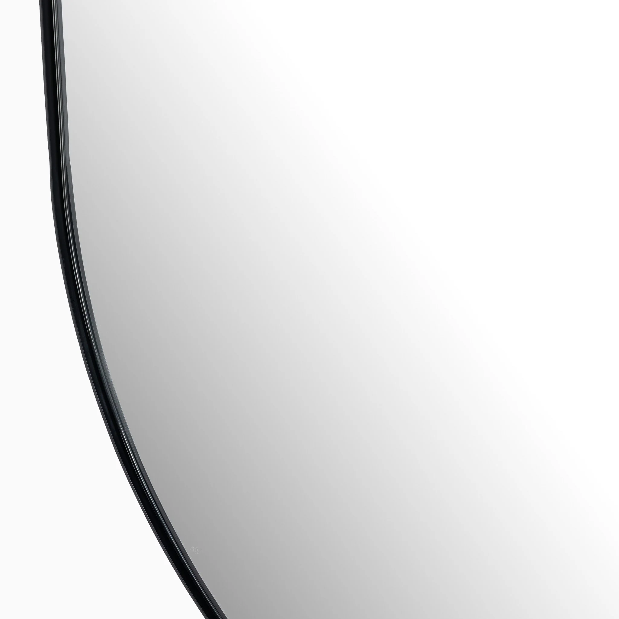Clancy Arch Mirror in Antiqued Iron - Image 4