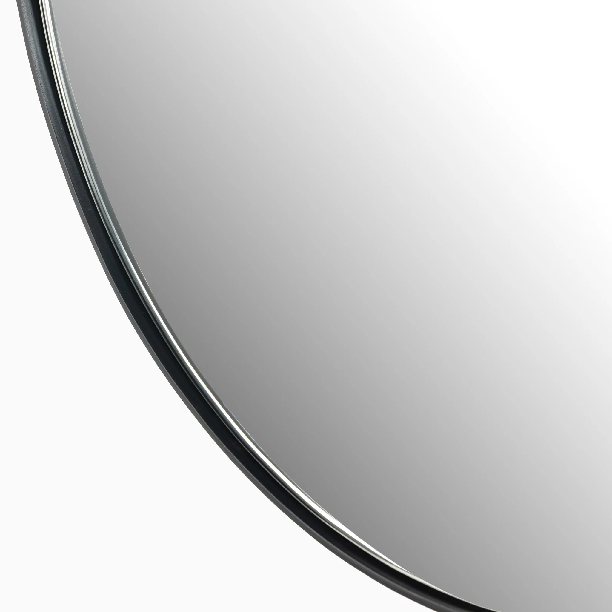 Clancy Small Arch Mirror in Antiqued Iron - Image 5
