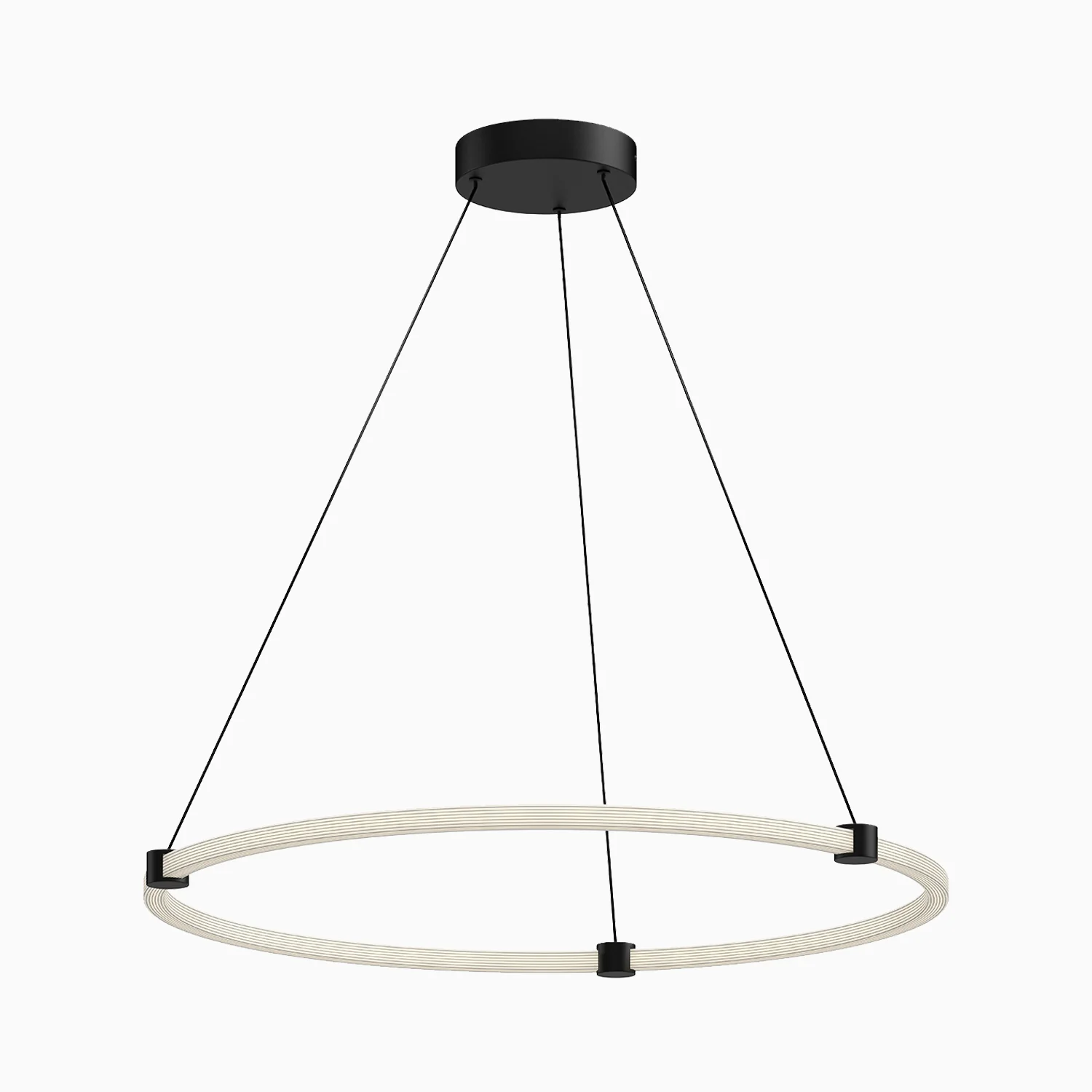 Clarence 32" LED Pendant in Black - Image 2