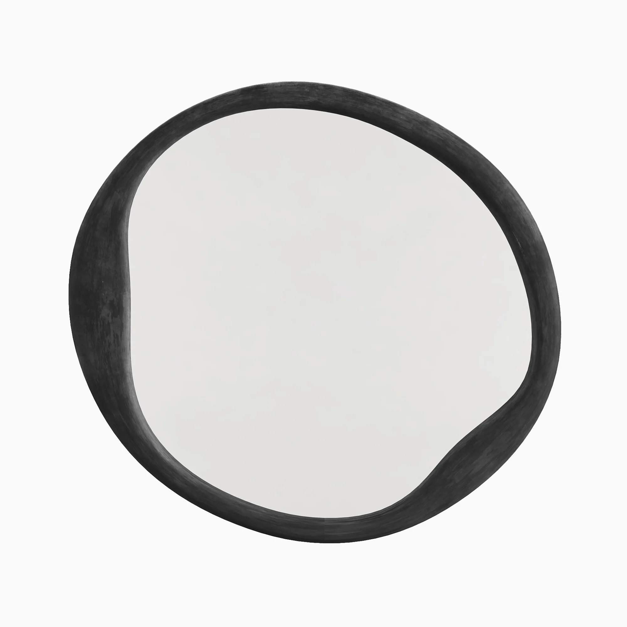 Clarien Round Mirror in Iron - Image 3