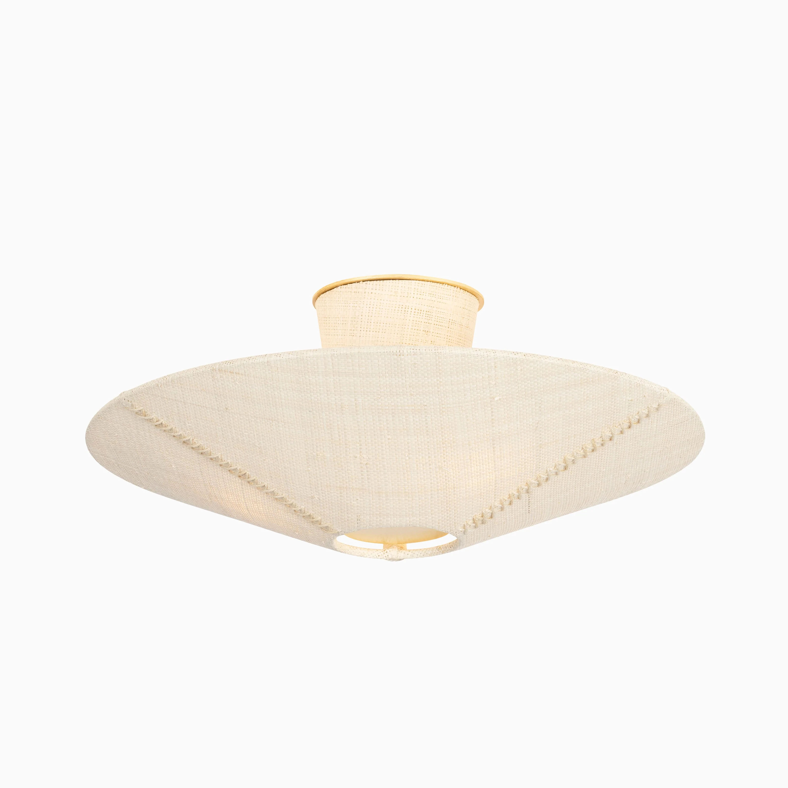 Clementine Semi-Flush in Gold Leaf - Image 3