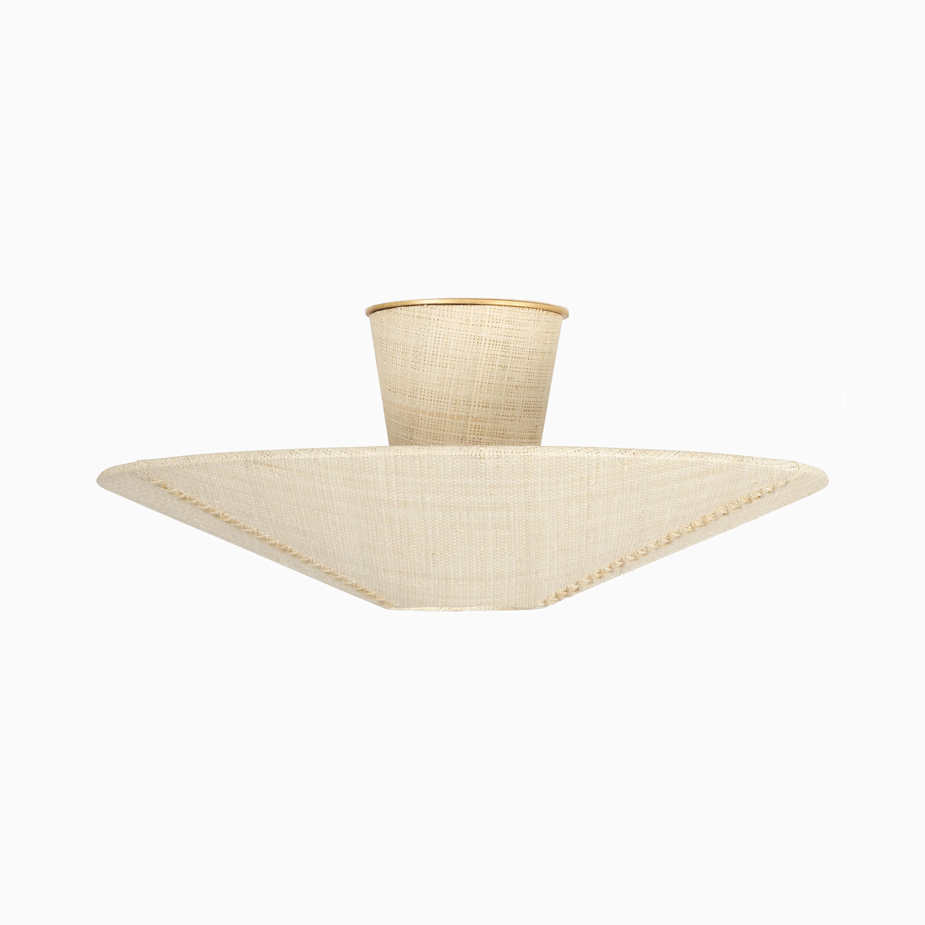 Clementine Semi-Flush in Gold Leaf - Image 7
