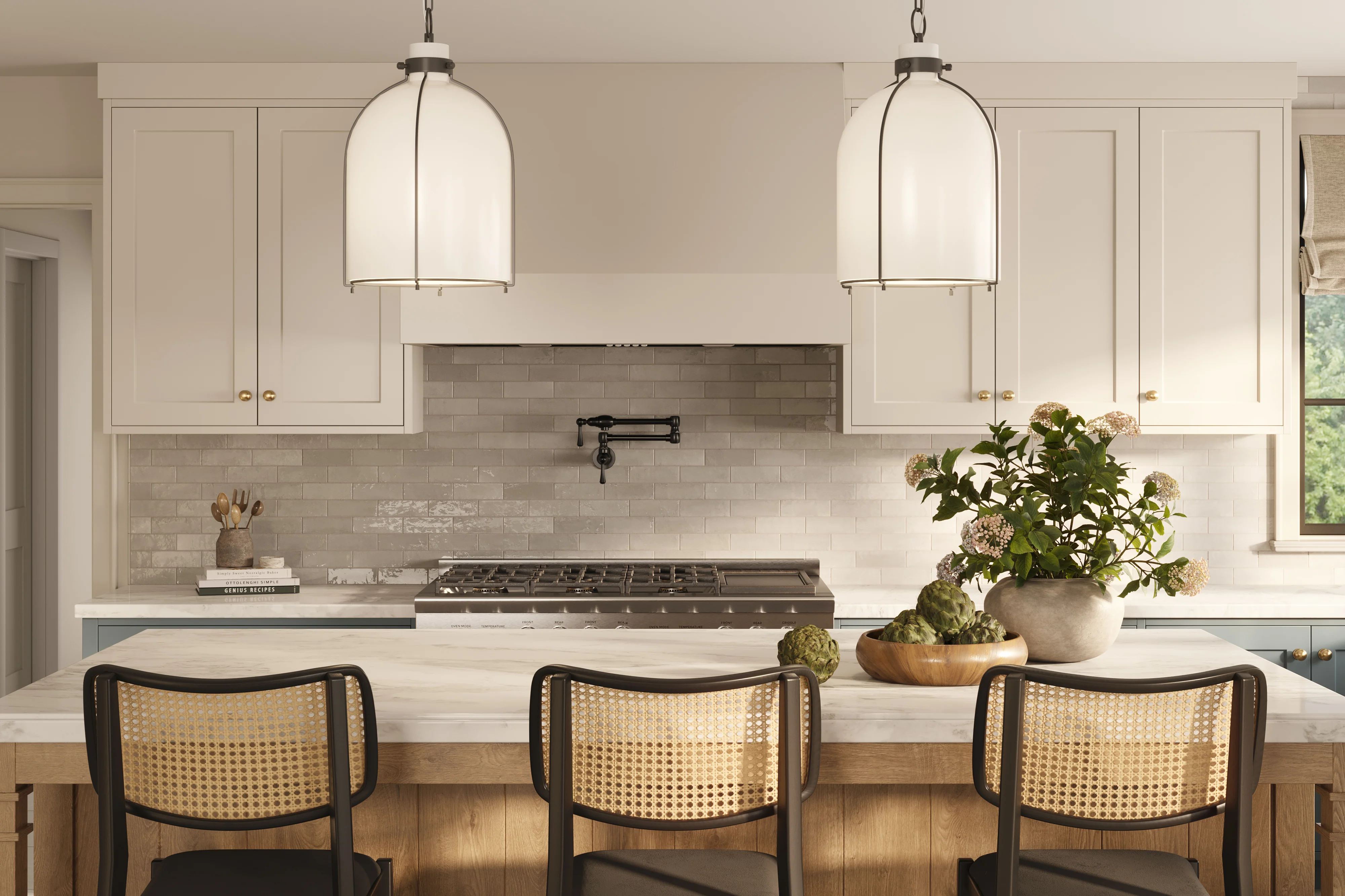 Cleo 2x6 Glossy Ceramic Tile in Griege - Image 12