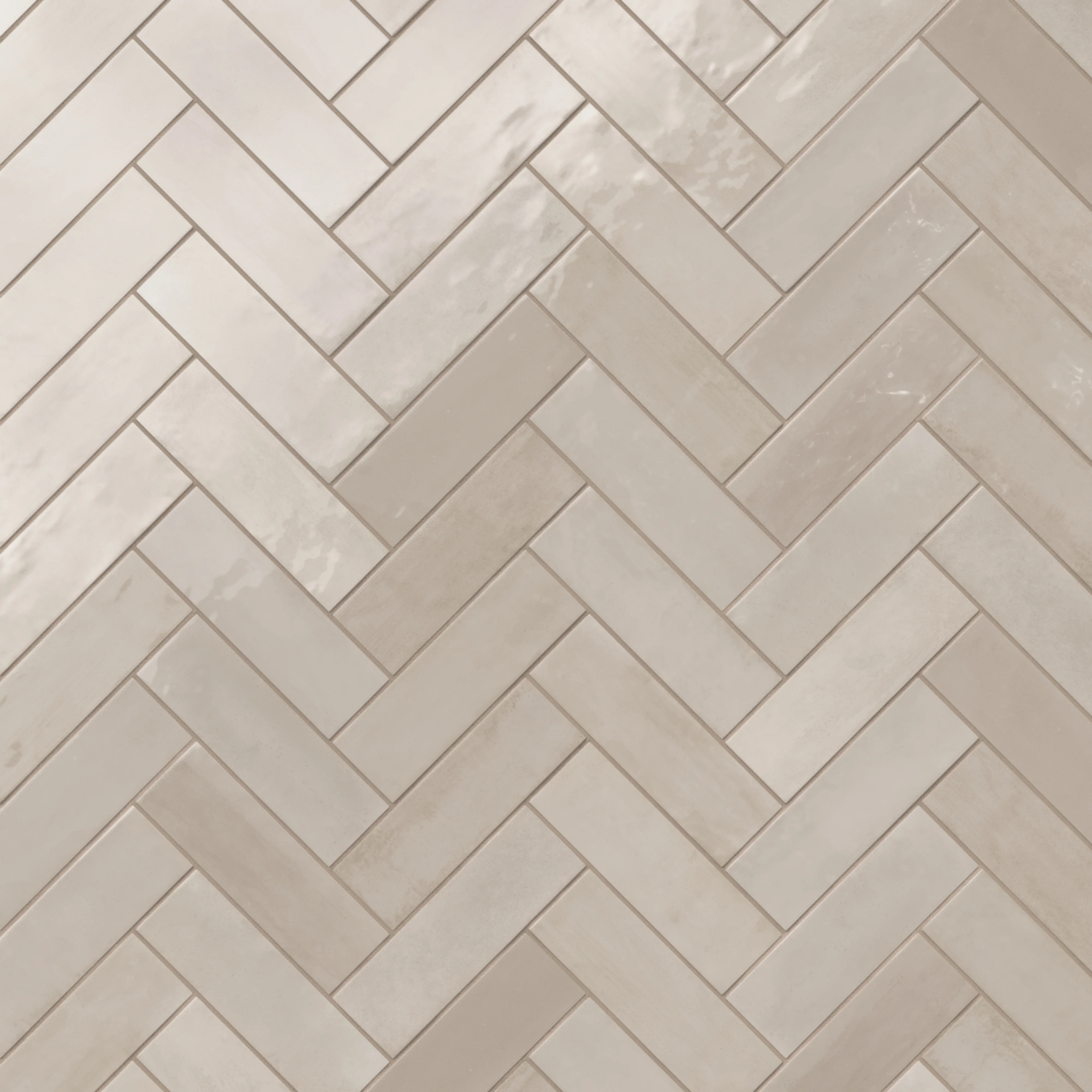 Cleo 2x6 Glossy Ceramic Tile in Griege - Image 9