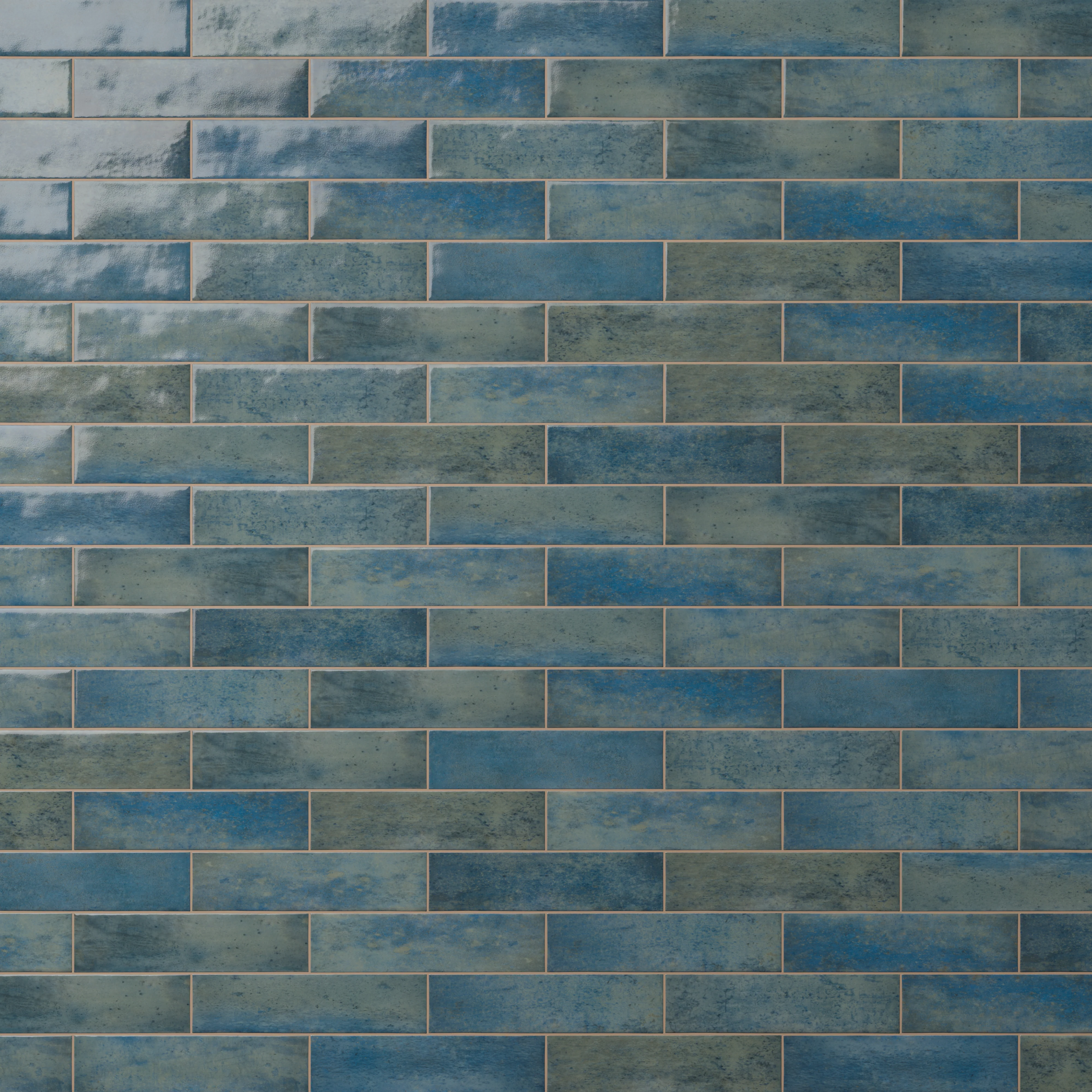 Colby 2x10 Glossy Porcelain Subway Tile in Denim - Image 6