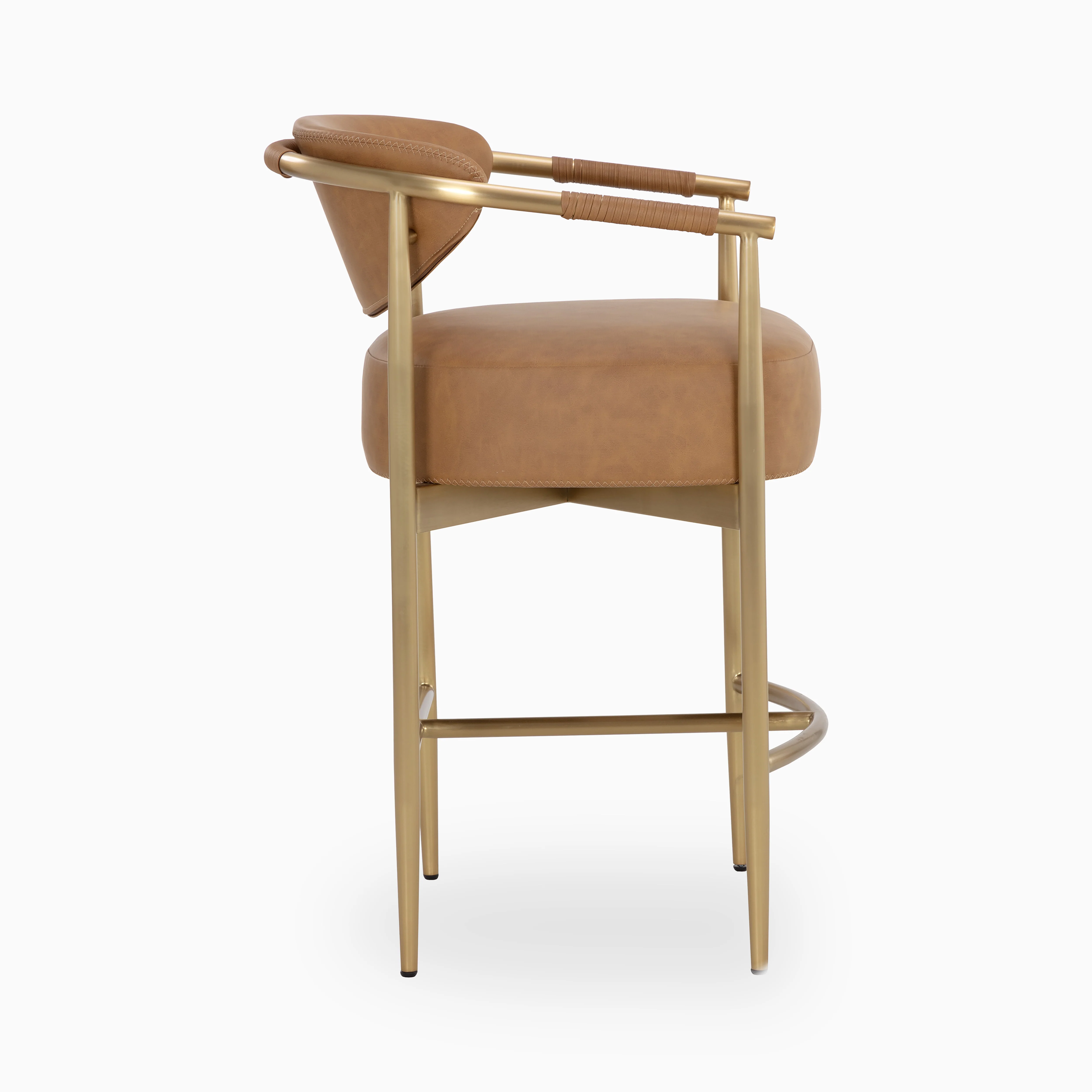 Crawford Counter Stool in Brown - Image 4