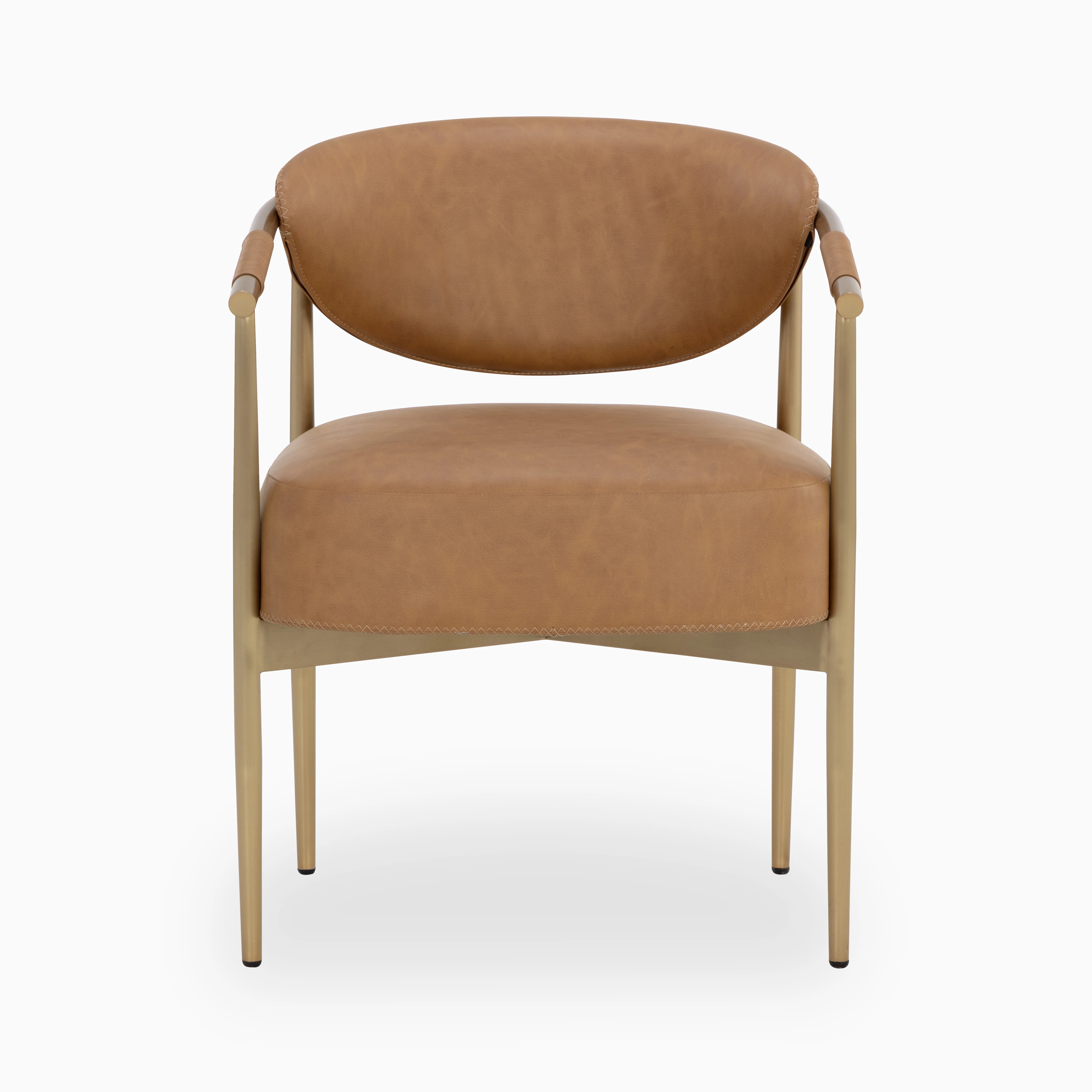Crawford Dining Chair in Brown - Image 3
