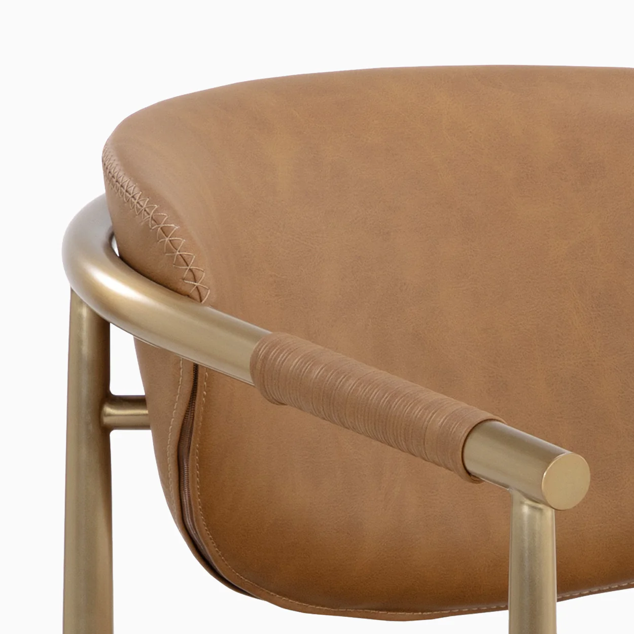 Crawford Dining Chair in Brown - Image 7