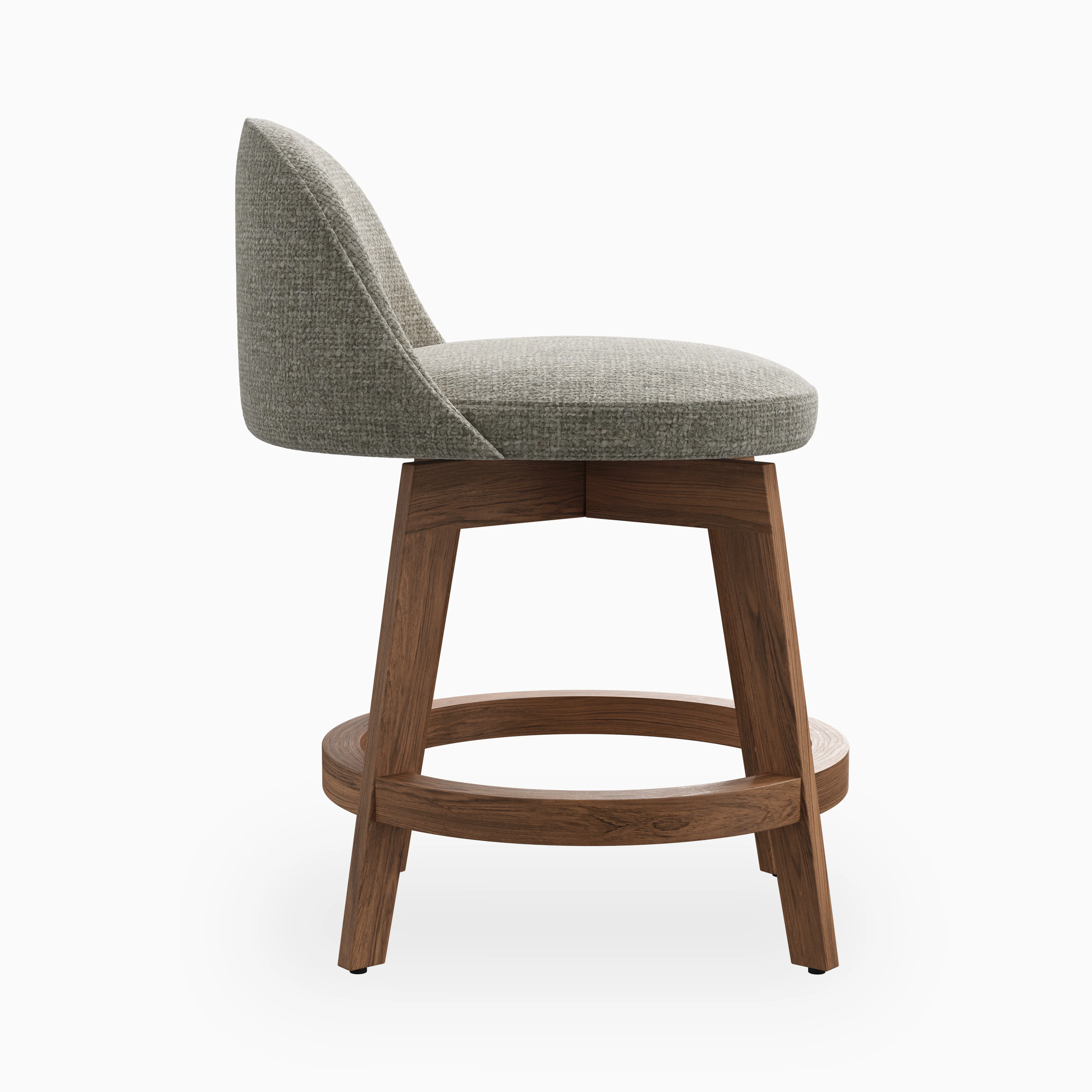 Cyril Counter Stool in Matte/Bone - Image 4