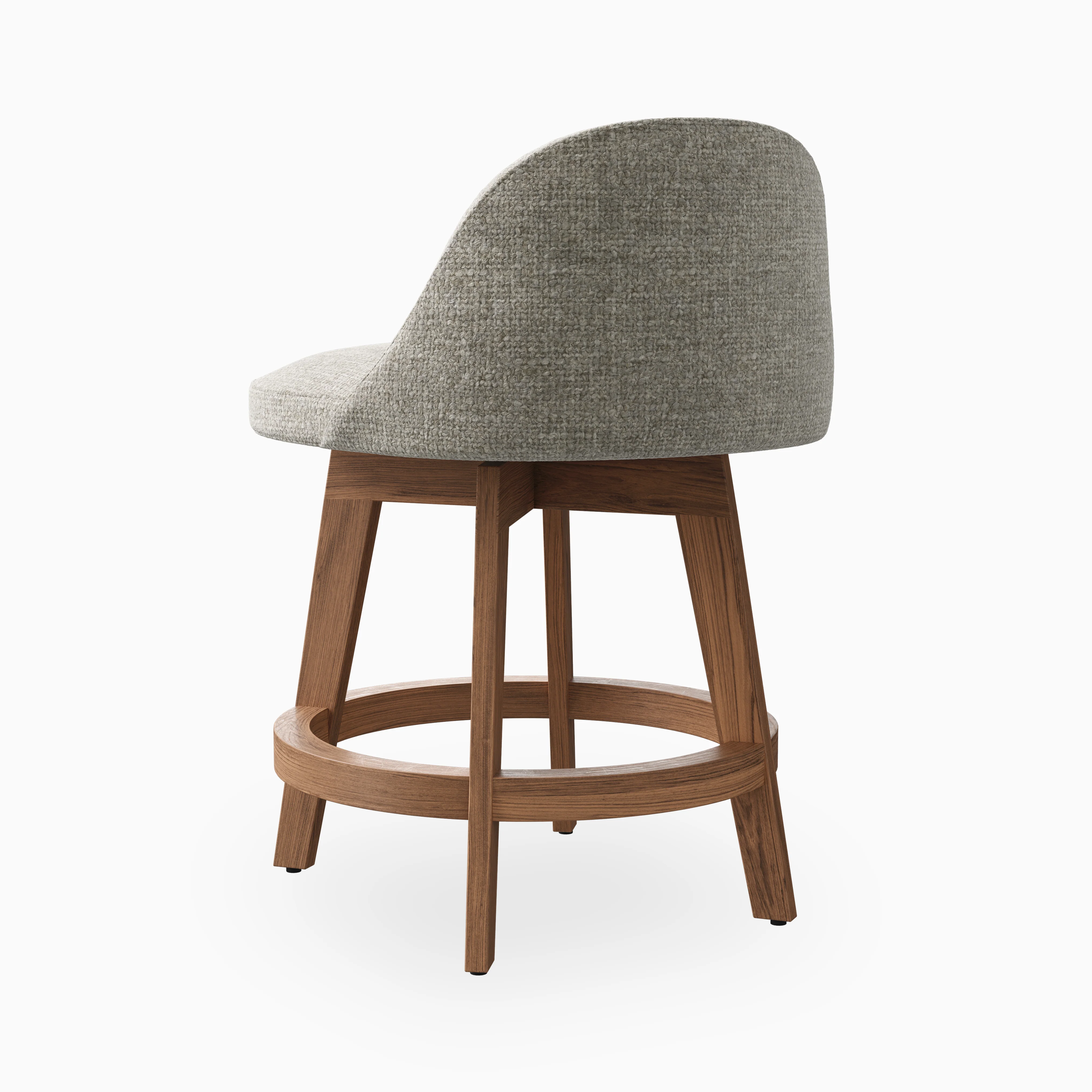 Cyril Counter Stool in Matte/Bone - Image 5