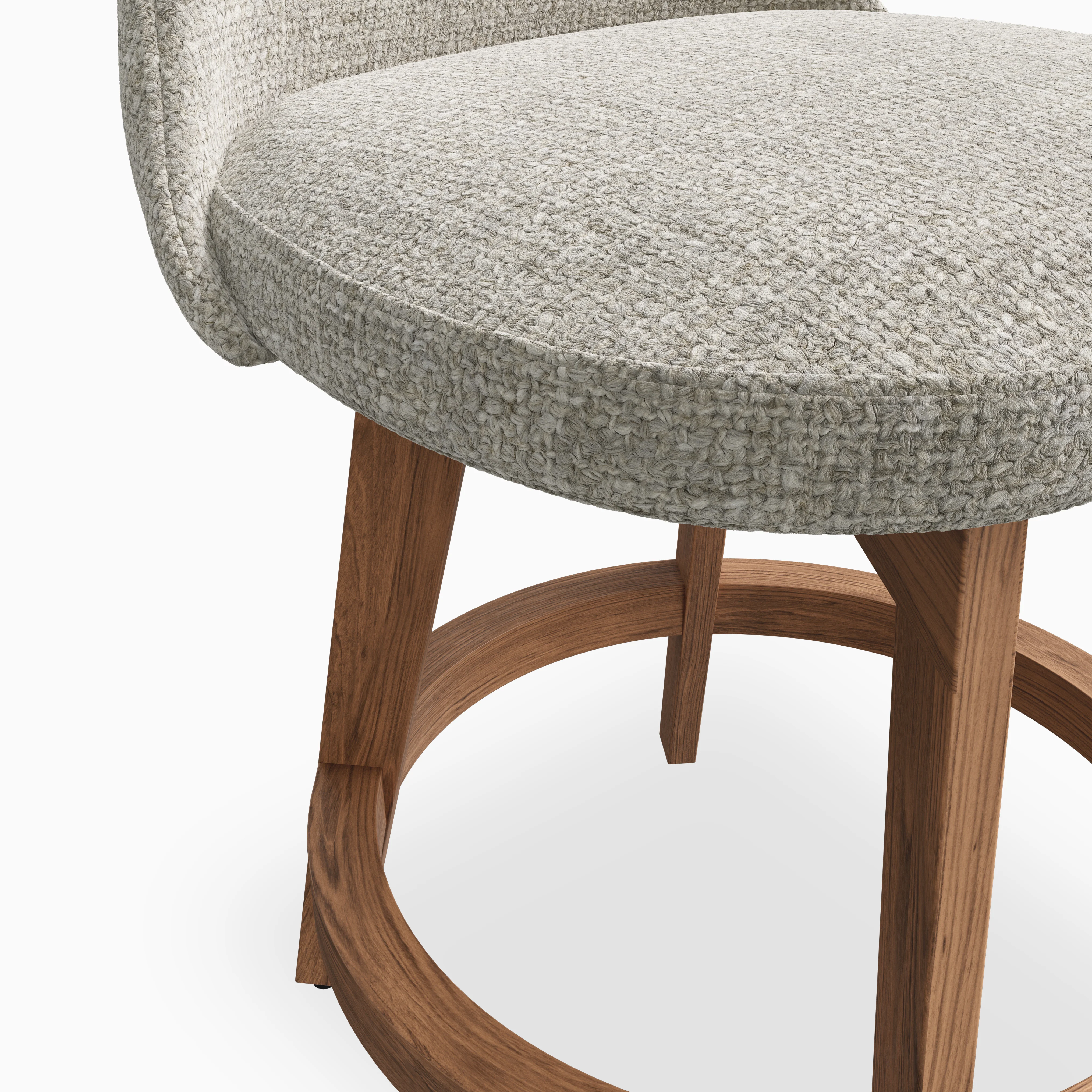 Cyril Counter Stool in Matte/Bone - Image 6
