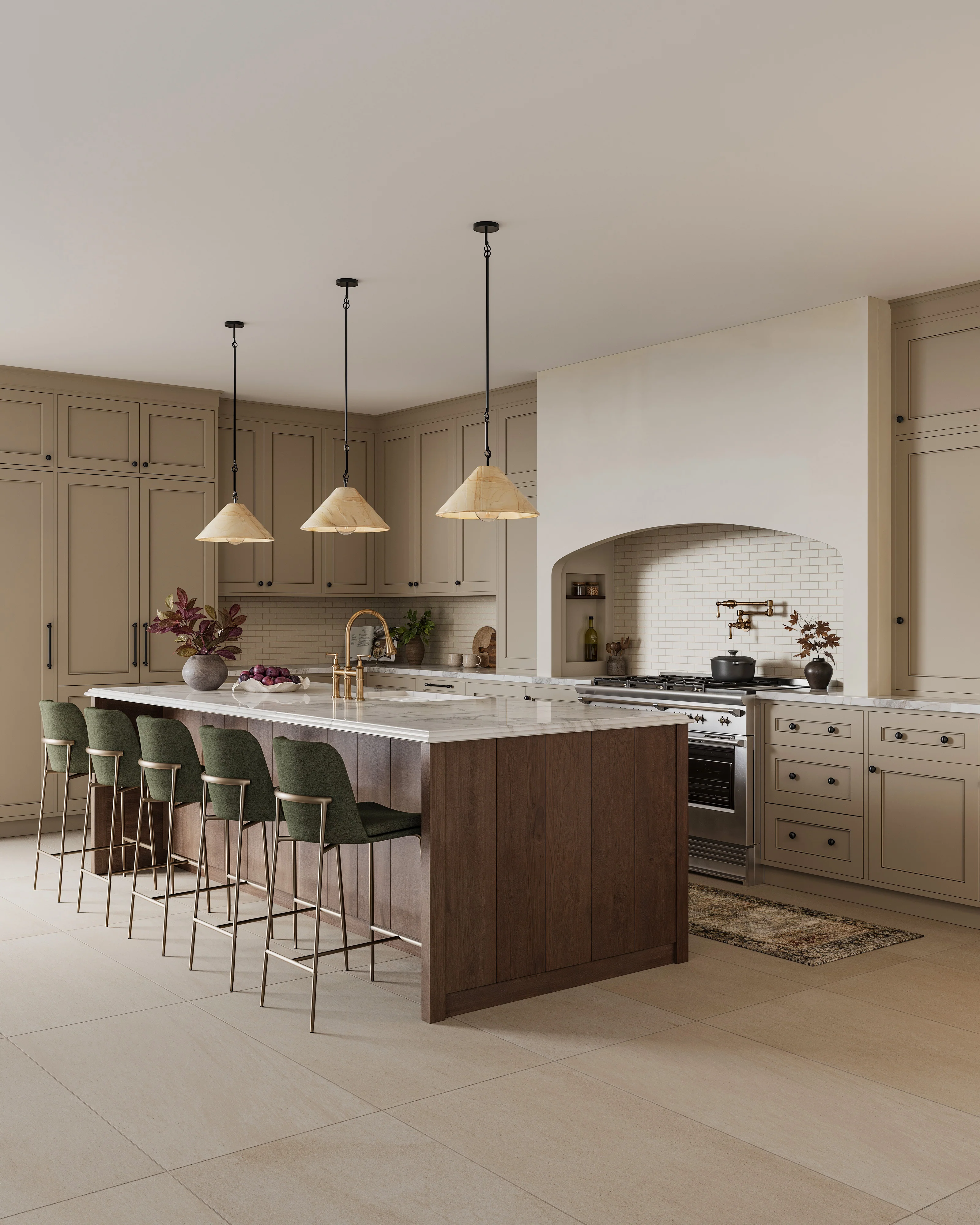 Dani 1.6x5 Matte Ceramic Tile in Cream - Image 12