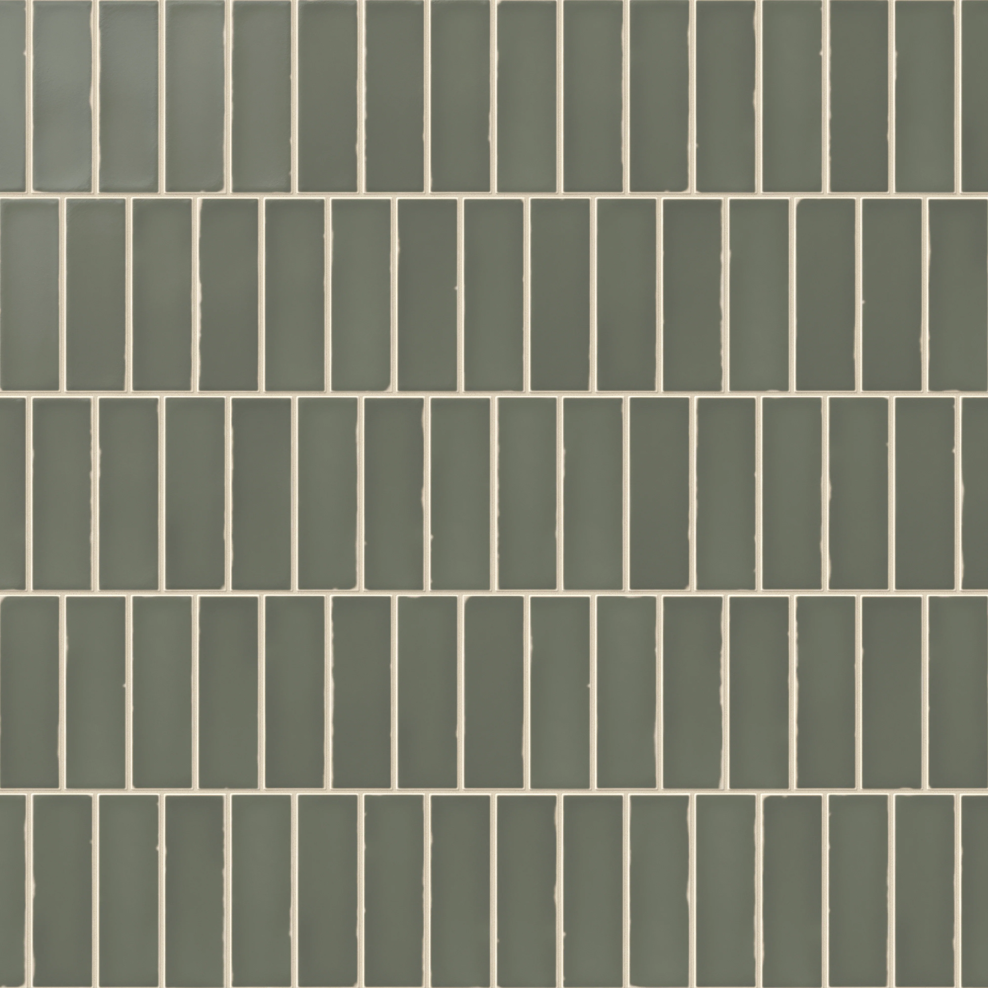 Dani 1.6x5 Matte Ceramic Tile in Sage - Image 7