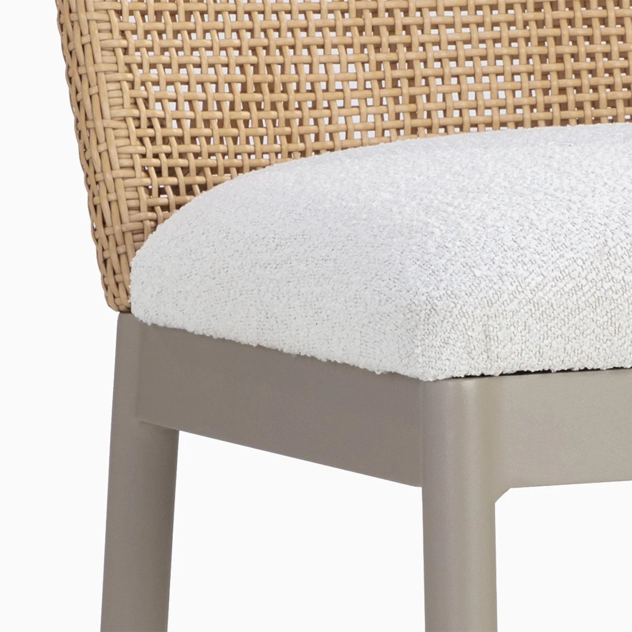 Darcy Outdoor Counter Stool in Cream - Image 7