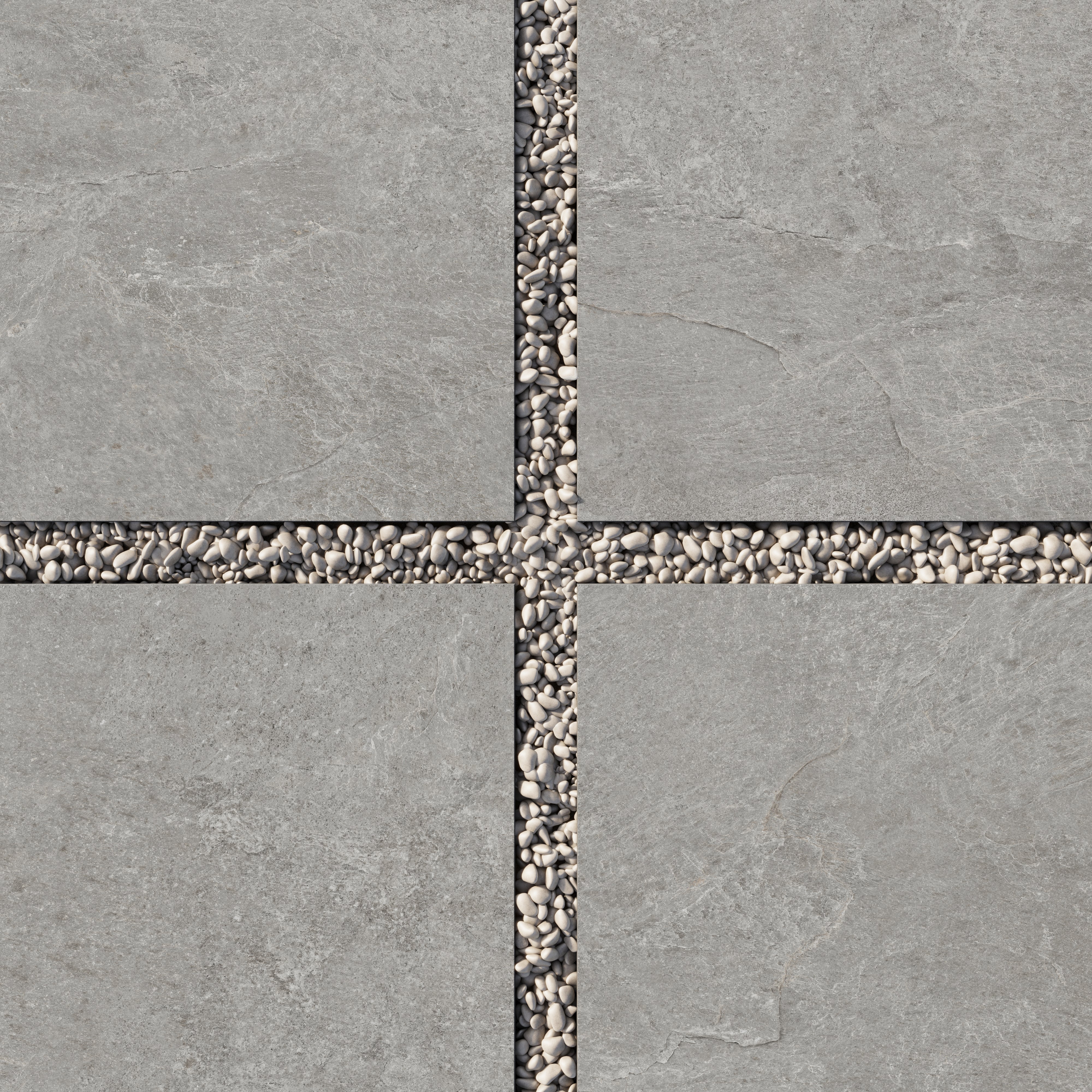 Dawson 24x24 Grip Porcelain 2cm Paver Tile in Ash - Image 2
