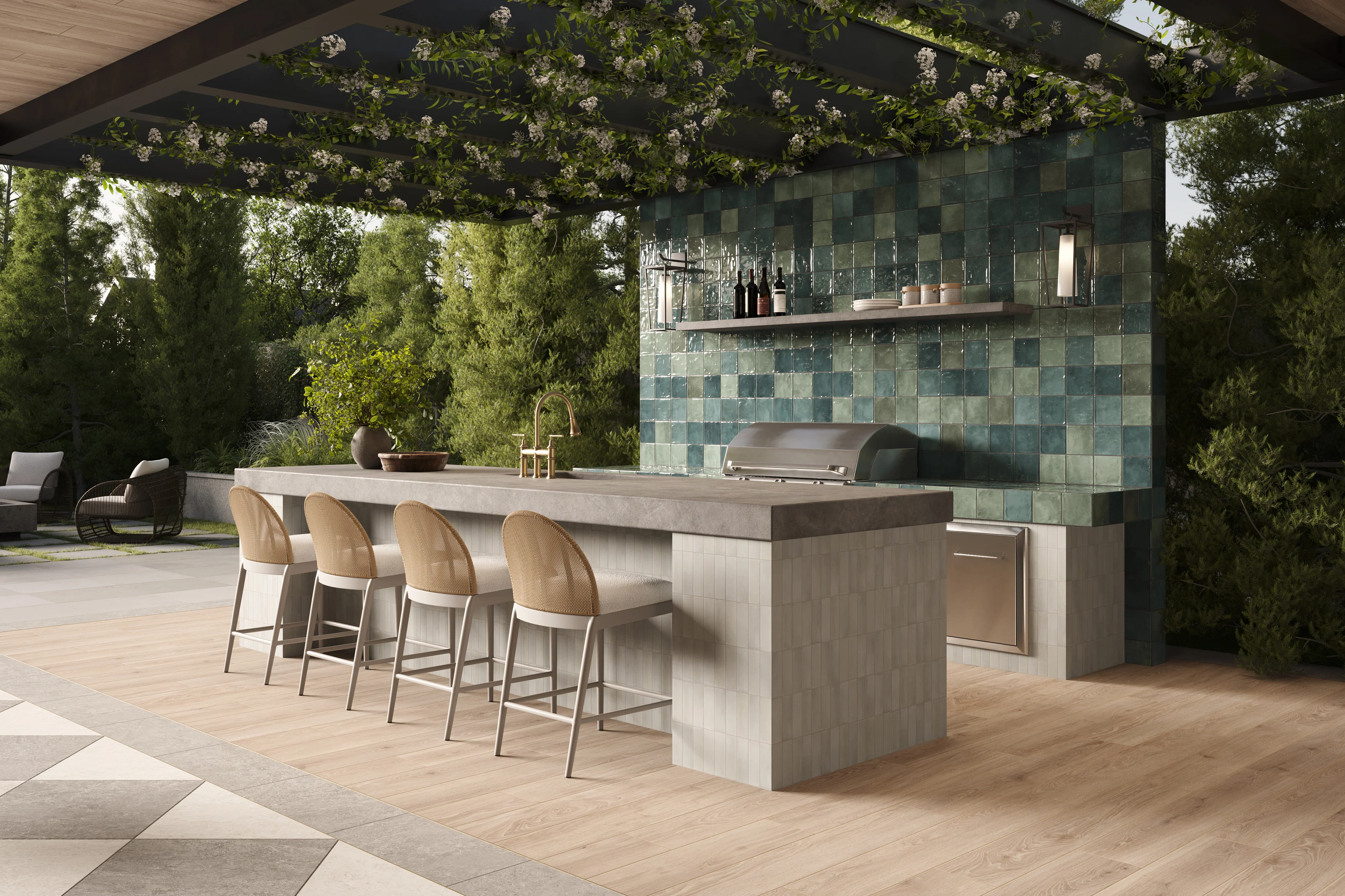Dawson 24x48 Grip Porcelain 2cm Paver Tile in Ash - Image 13