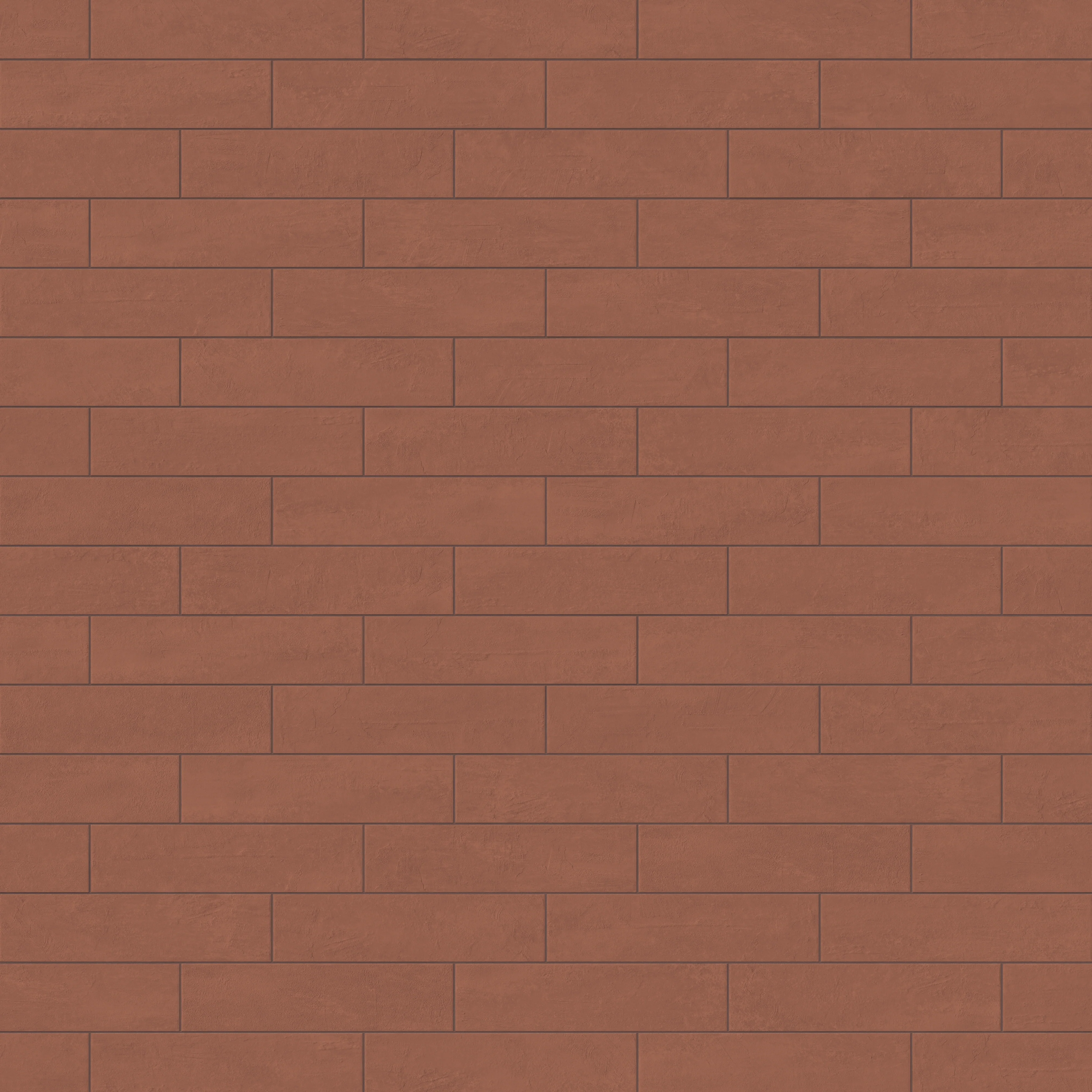 Dax 6x24 Matte Porcelain Tile in Rust - Image 10