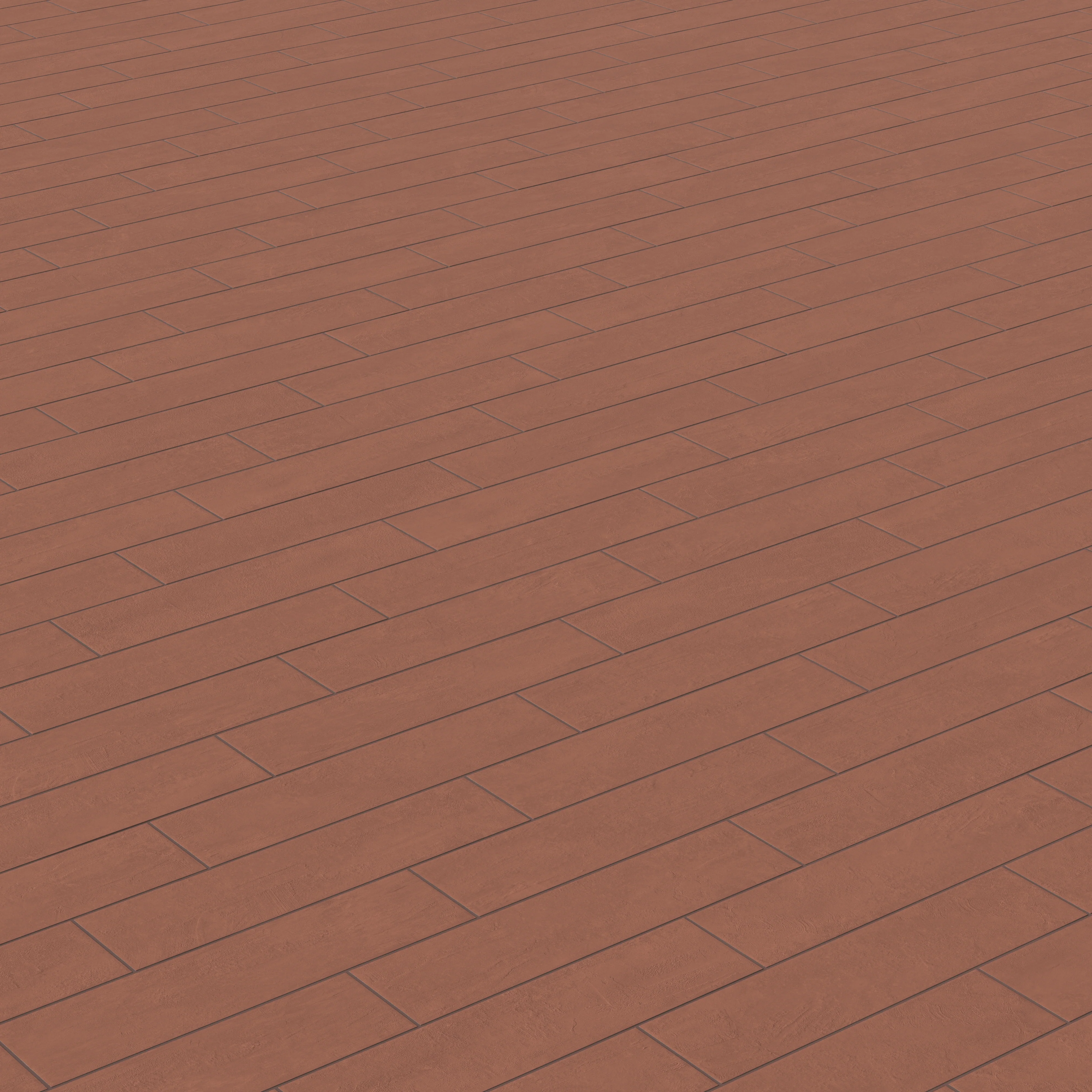 Dax 6x24 Matte Porcelain Tile in Rust - Image 8