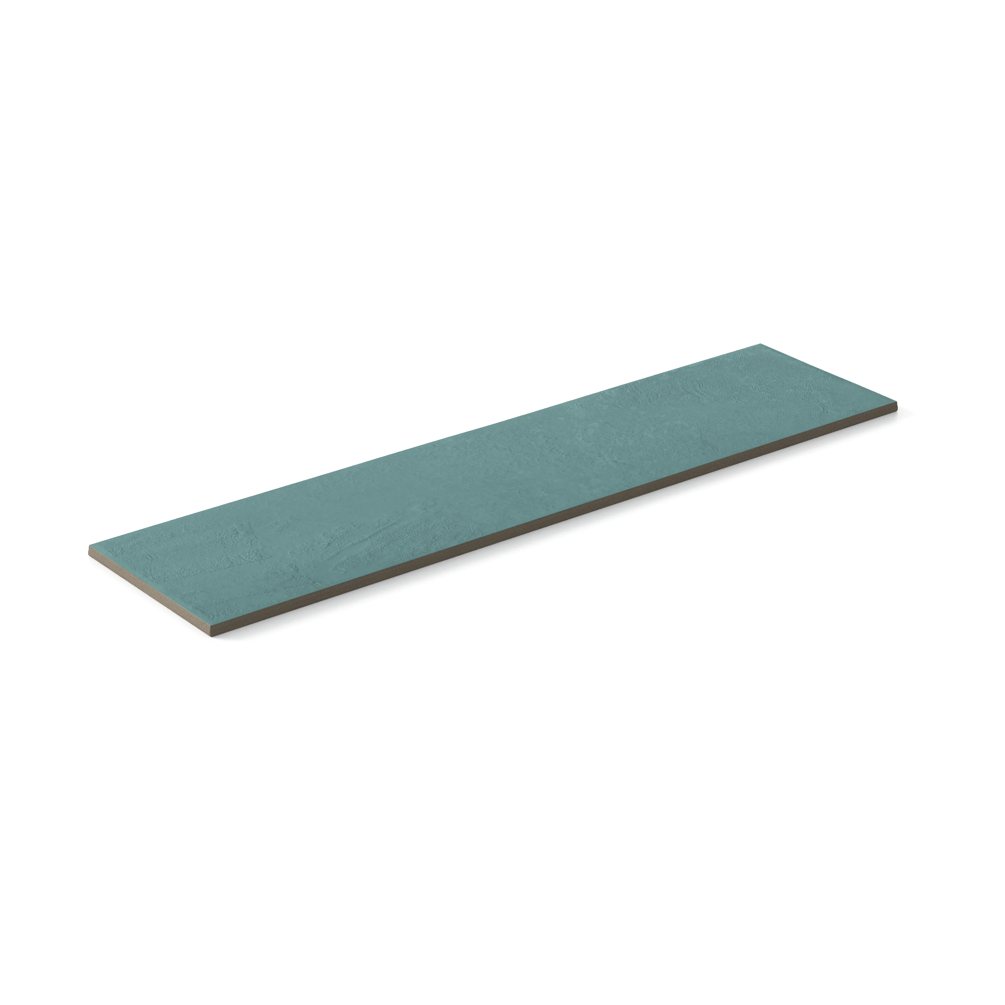 Dax 6x24 Matte Porcelain Tile in Teal - Image 3