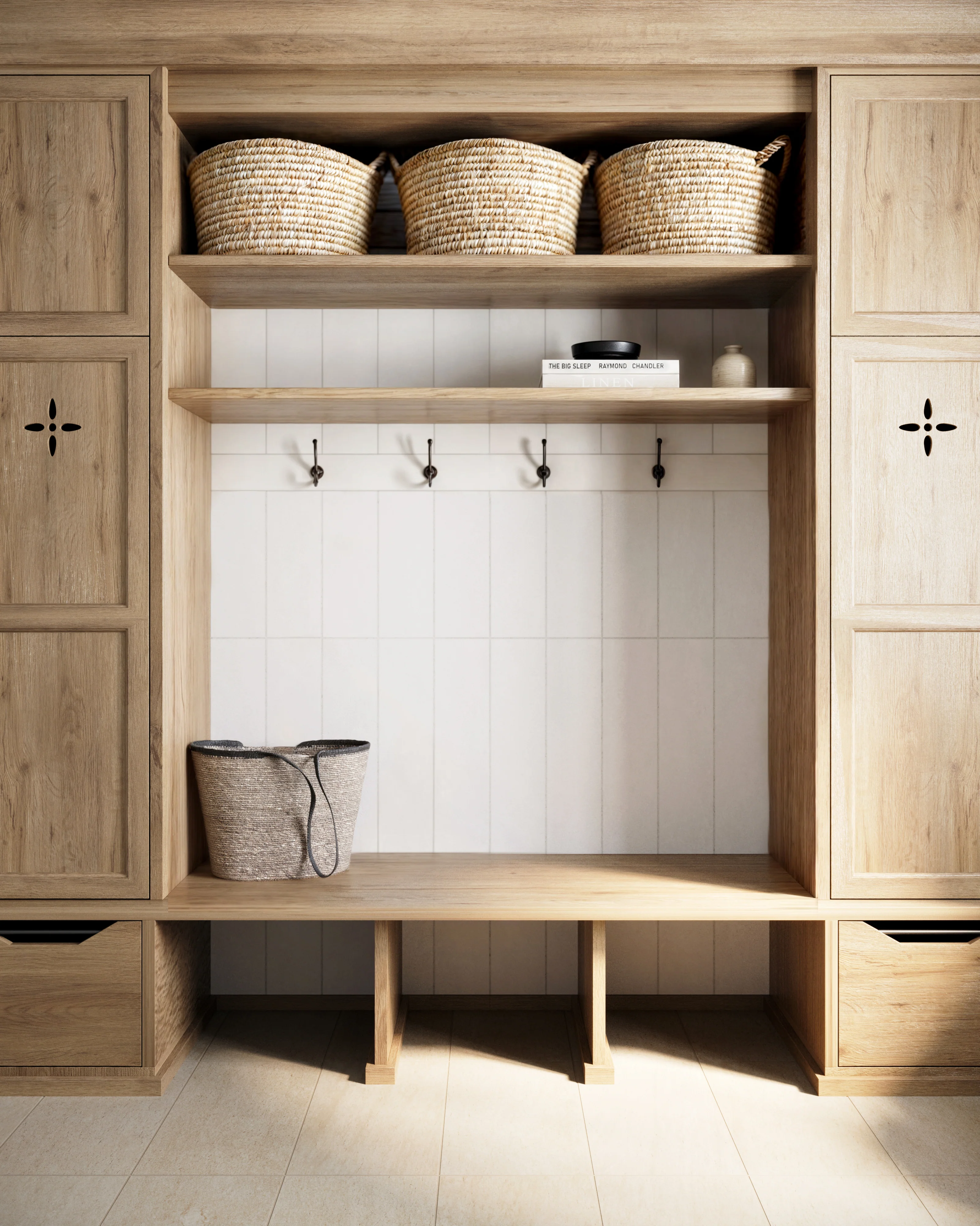Dax 6x24 Matte Porcelain Tile in White - Image 2