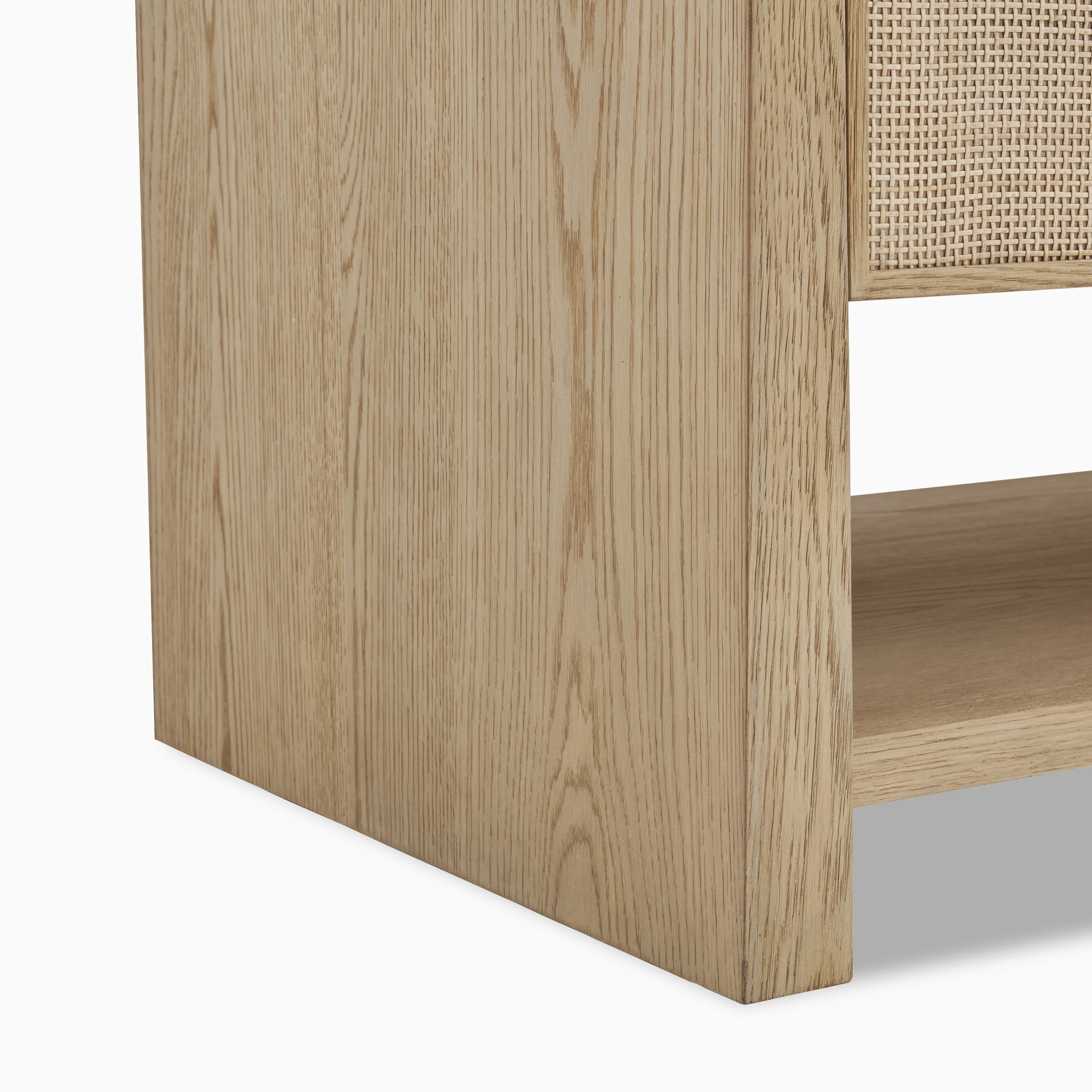 Delilah 48" Single Vanity in Seaside Oak with 3 cm White Zeus Quartz Top - Image 4