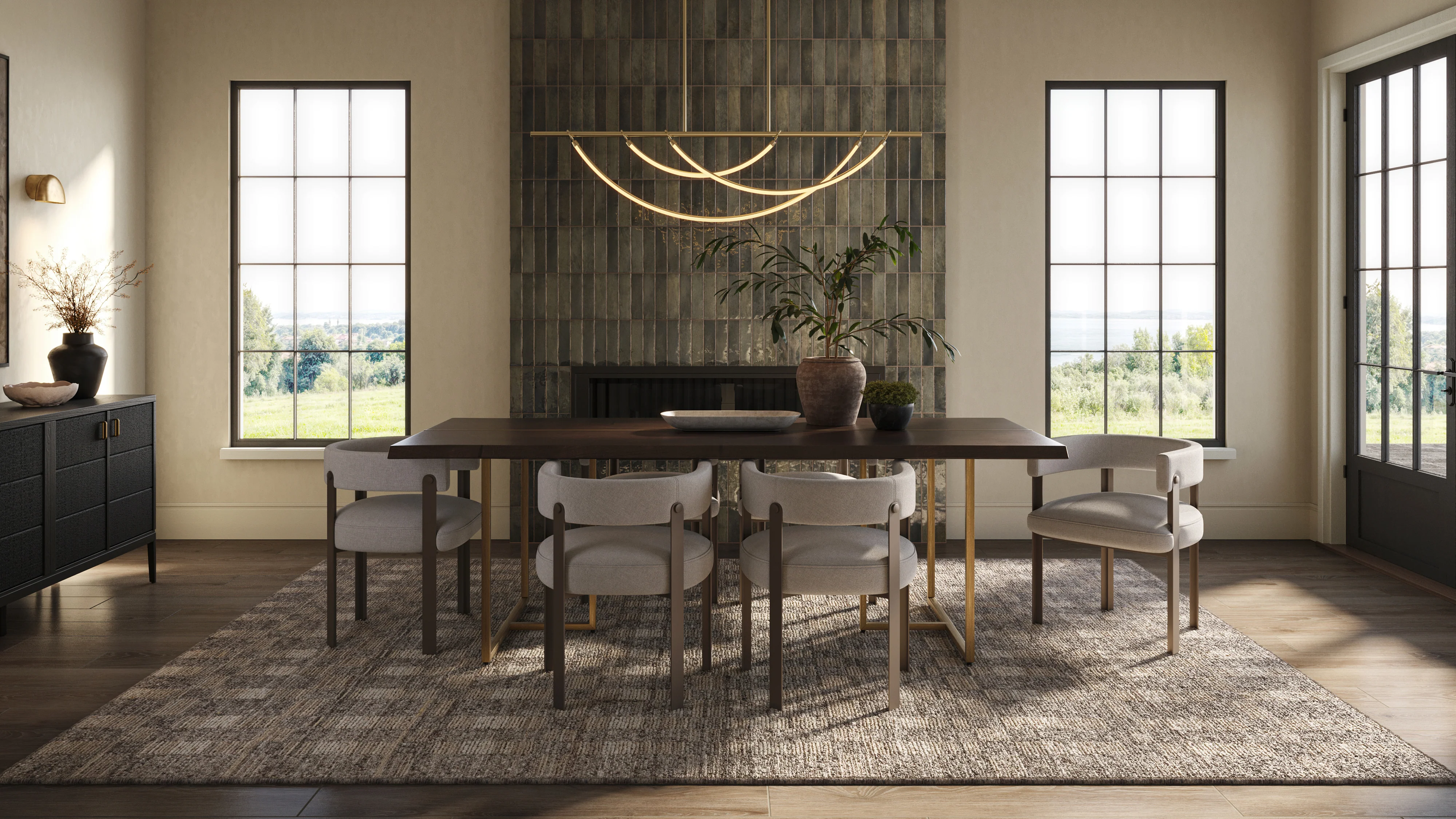 Elena Dining Chair in Ernst Silverstone - Image 10