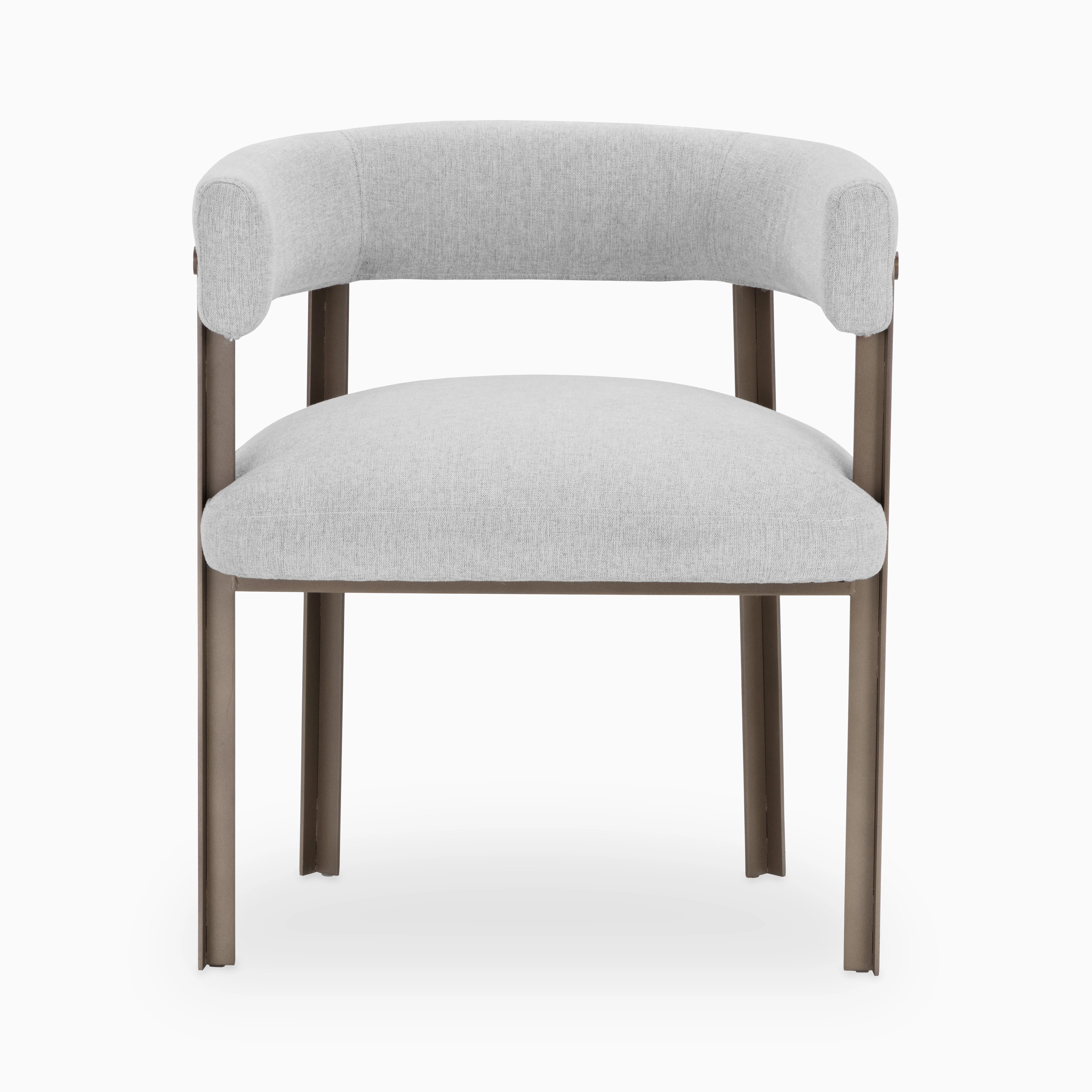 Elena Dining Chair in Ernst Silverstone - Image 3