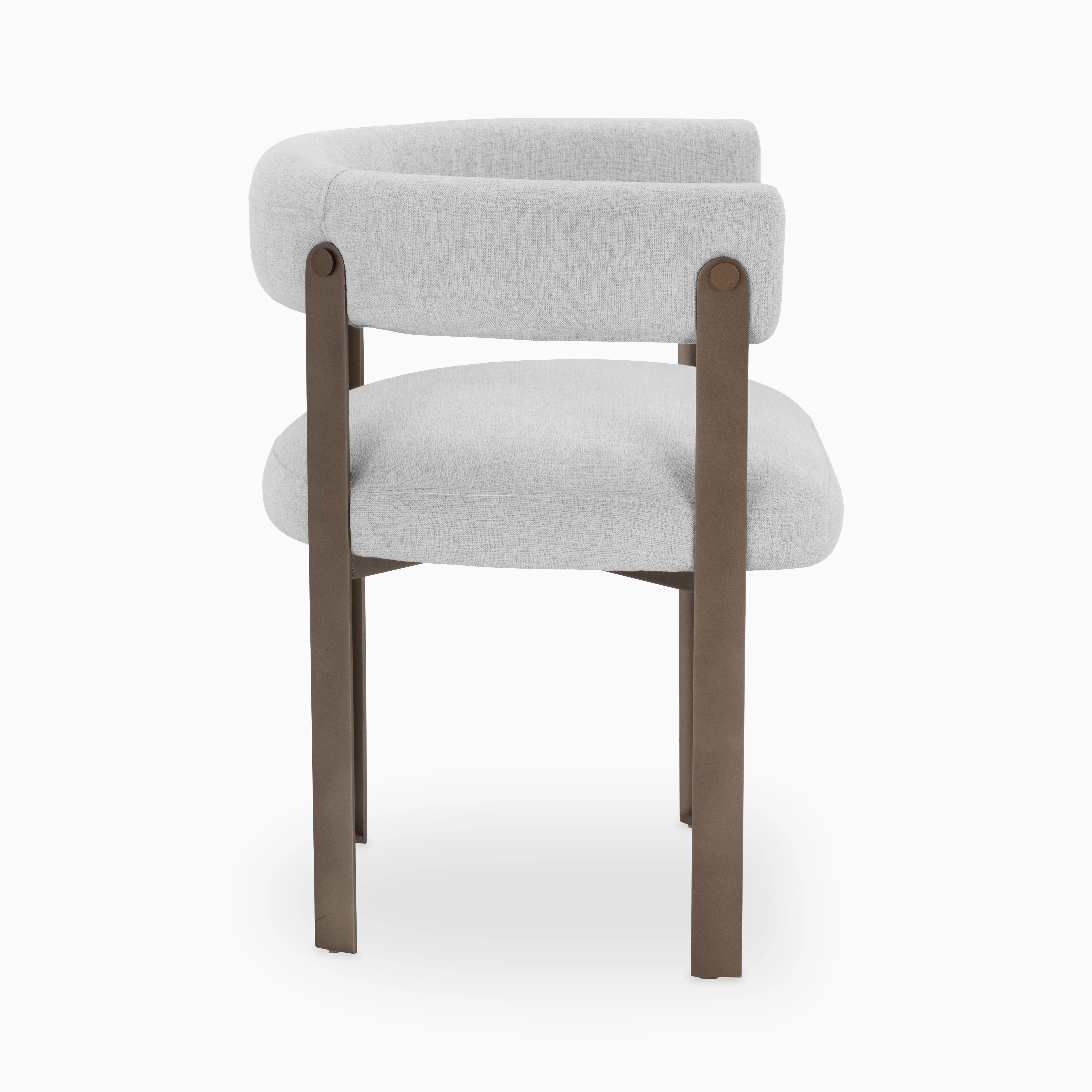 Elena Dining Chair in Ernst Silverstone - Image 4