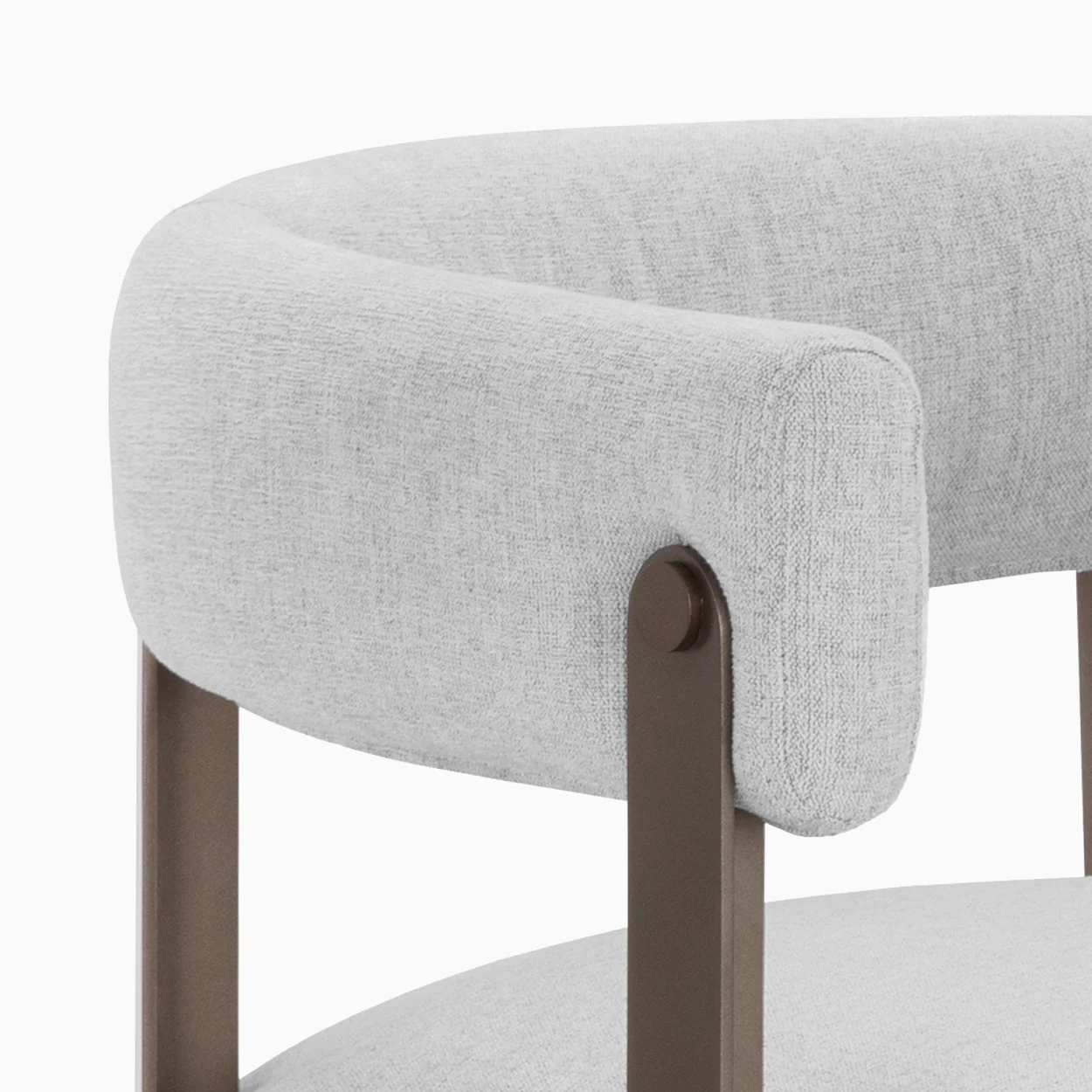 Elena Dining Chair in Ernst Silverstone - Image 8