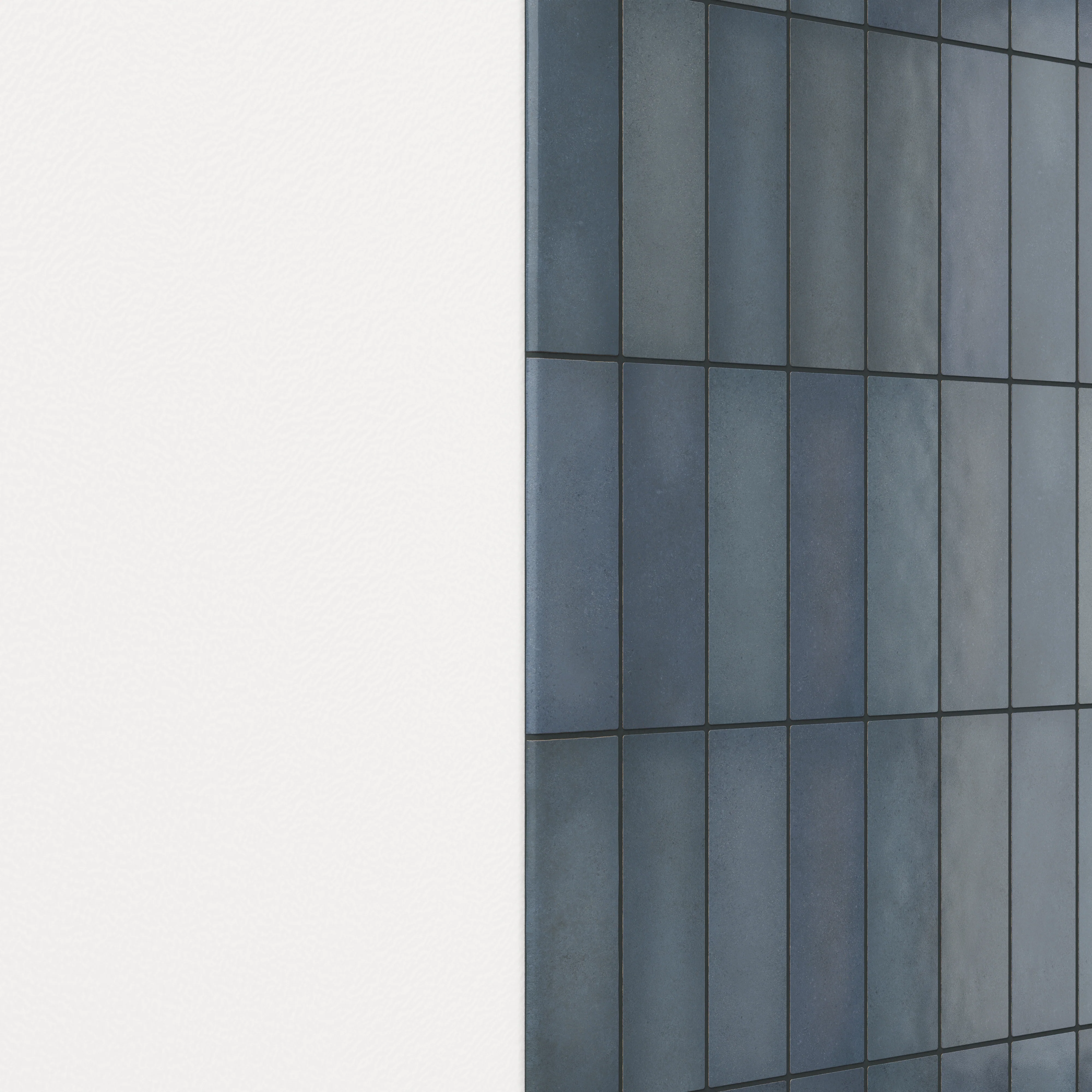 Ellie 2.5x8 Bullnose Matte Porcelain Tile in Denim - Image 3