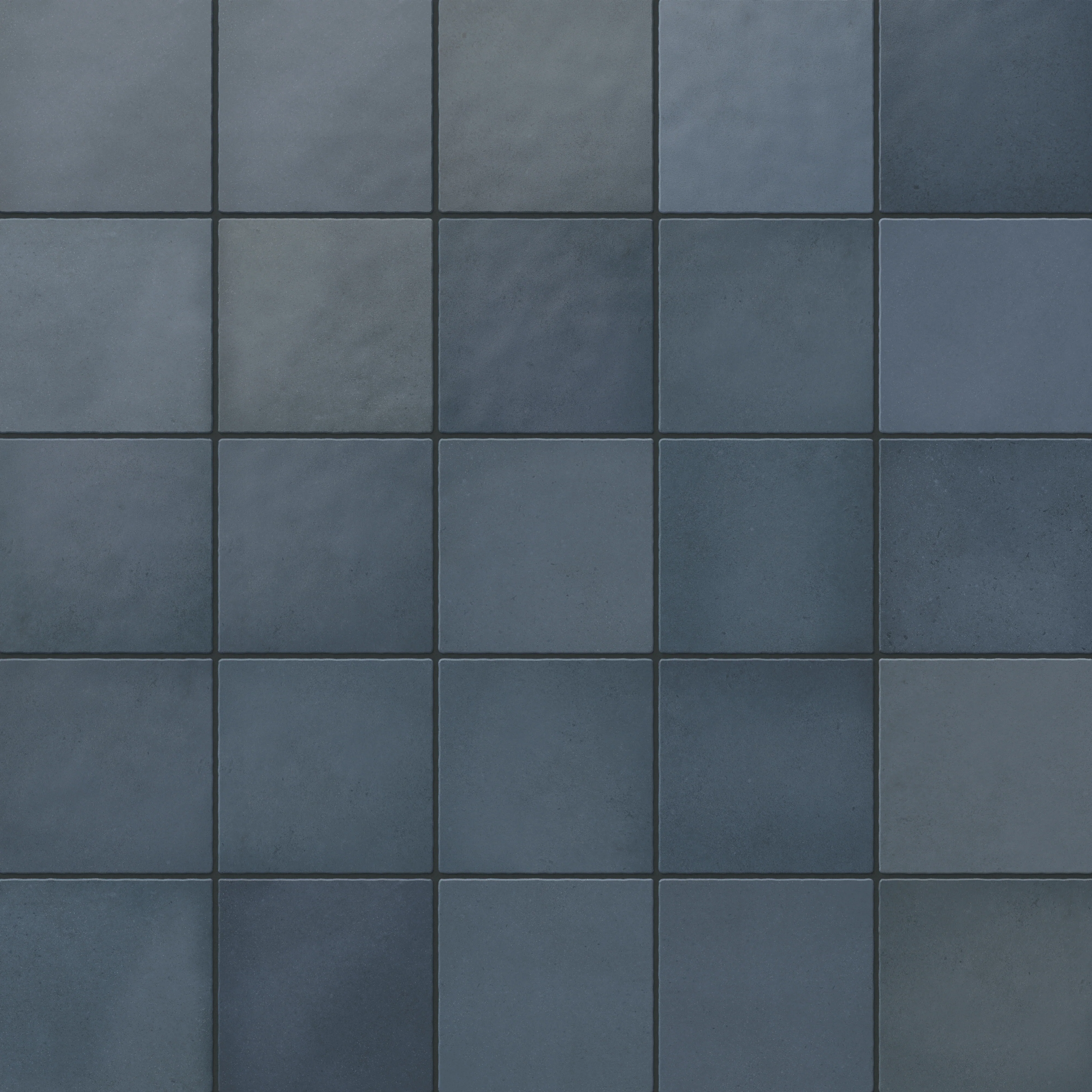 Ellie 5x5 Matte Ceramic Tile in Denim