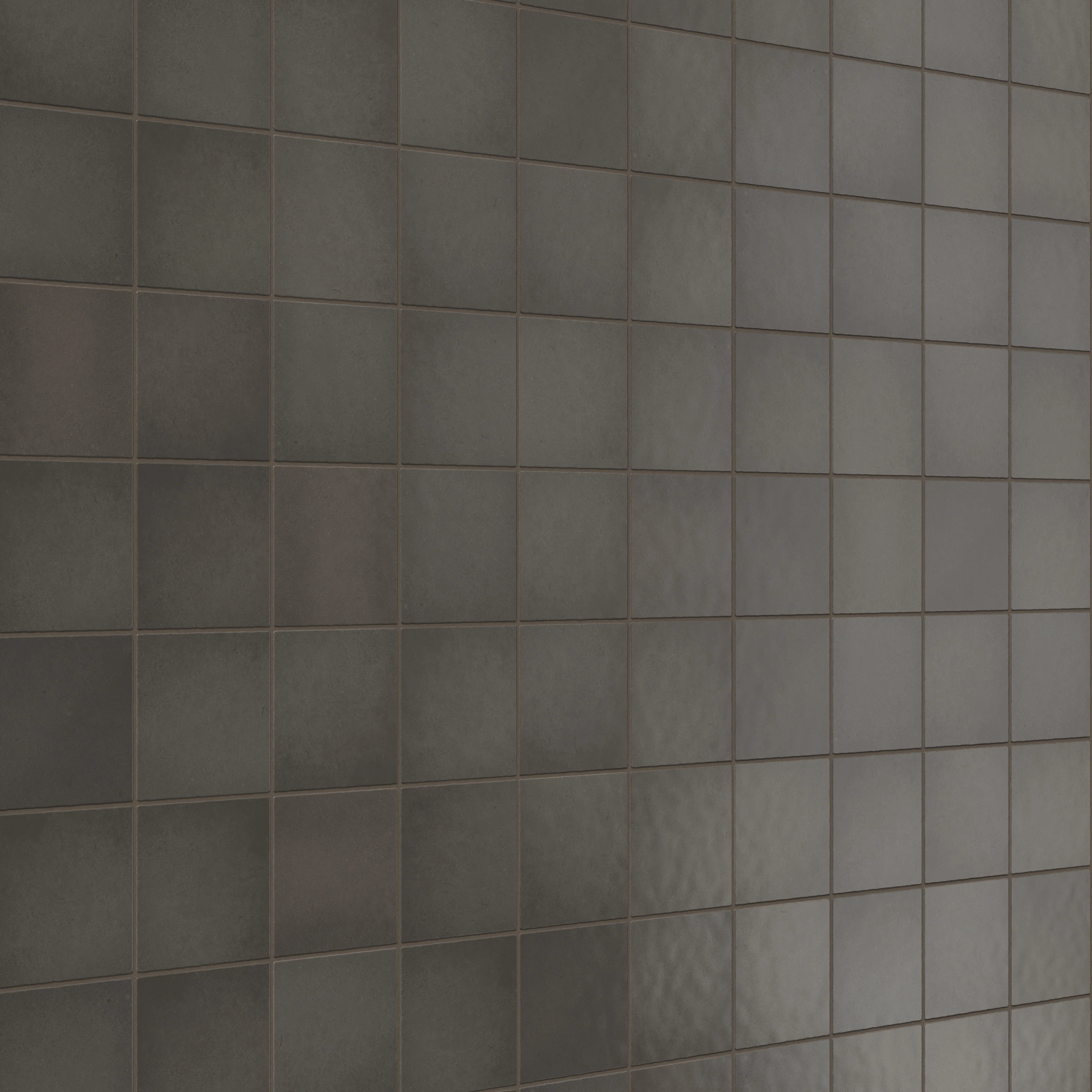 Ellie 5x5 Matte Ceramic Tile in Smoke - Image 5