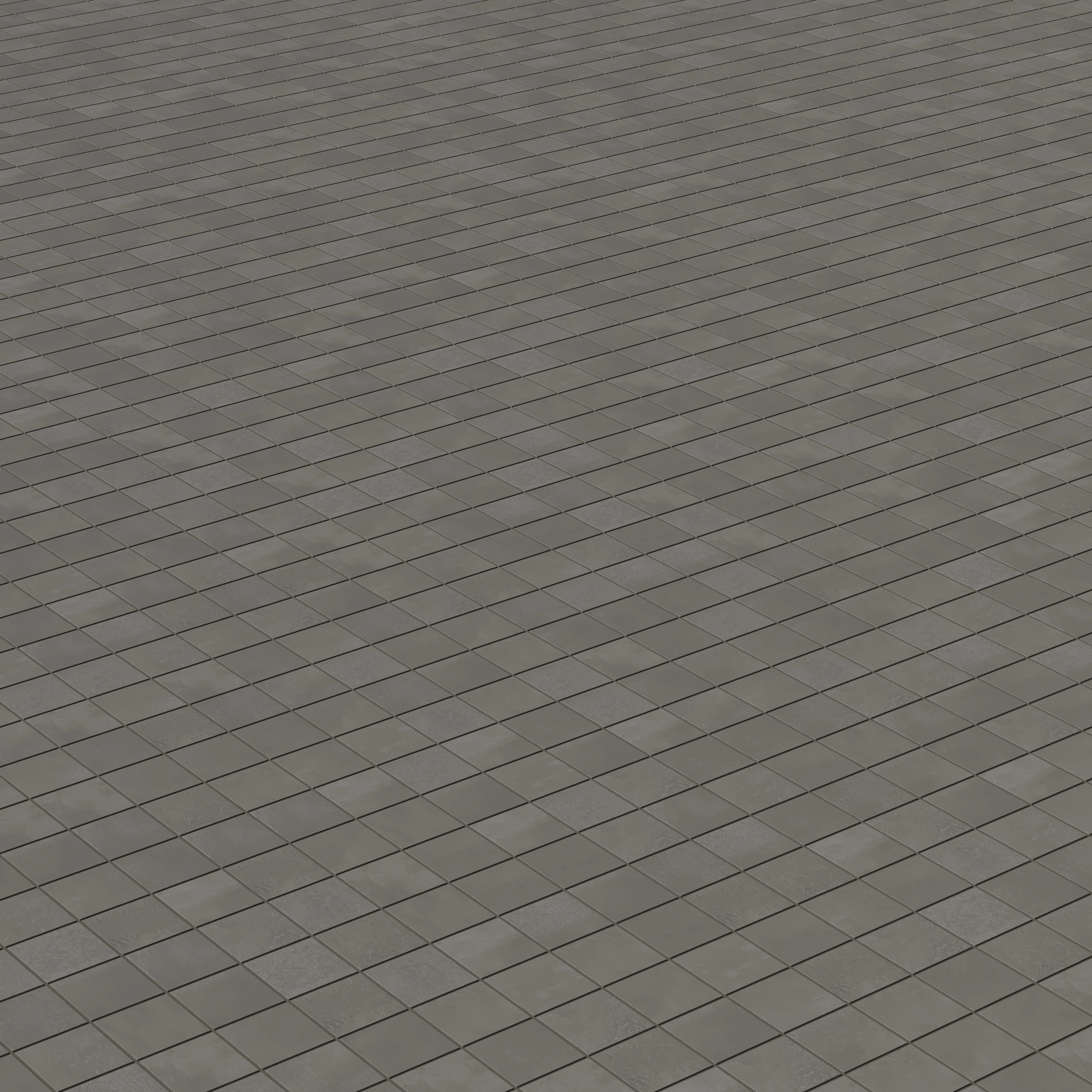 Elliot 2x2 Matte Porcelain Mosaic Tile in Coal - Image 3