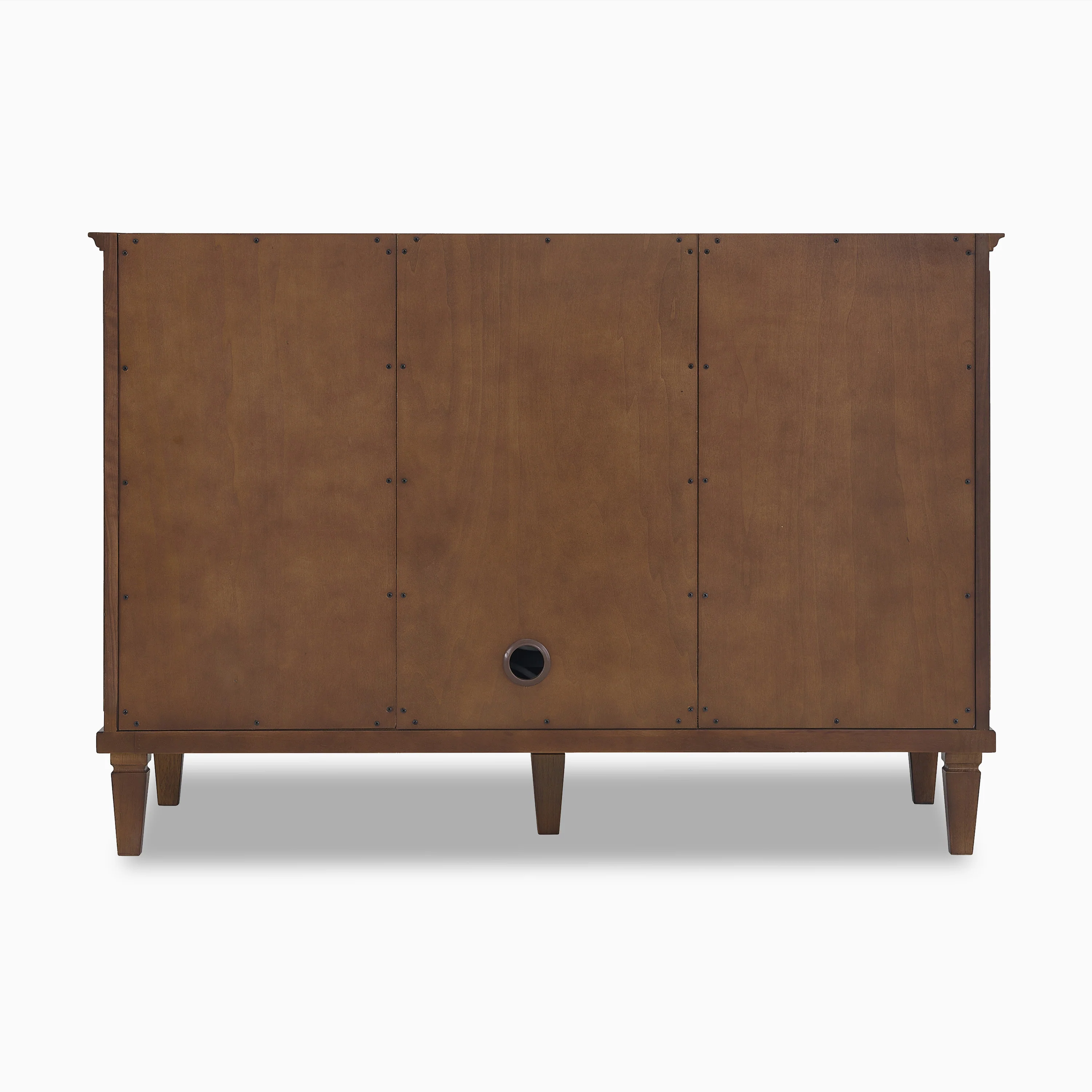 Elodie 48" Single Vanity in Mid-Century Walnut with 3 cm White Zeus Quartz Top - Image 5
